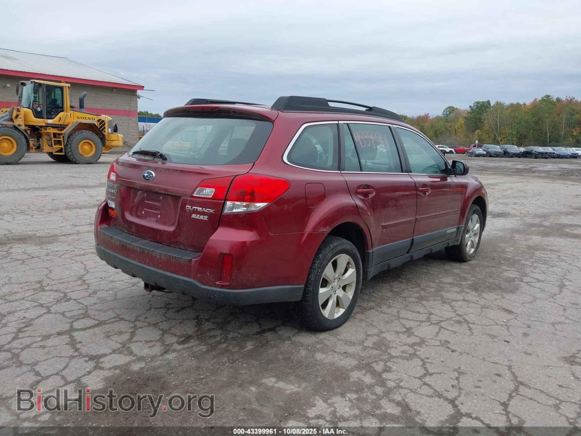 2012 SUBARU OUTBACK - VIN: 4S4BRBAC9C3229570 - Фото 4