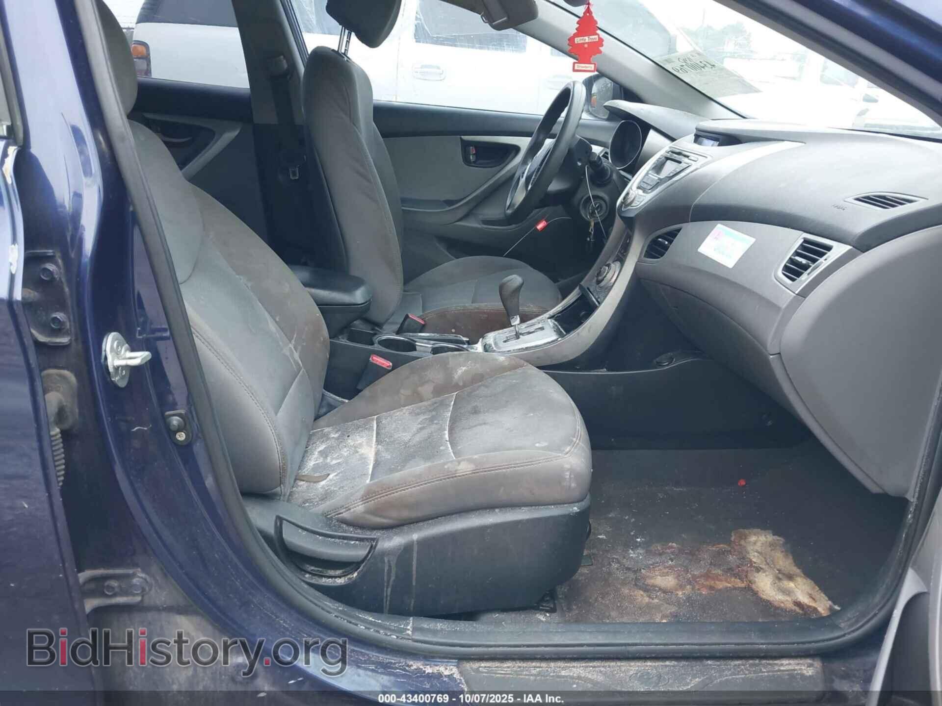 2012 HYUNDAI ELANTRA - VIN: 5NPDH4AE3CH074015 - Фото 5
