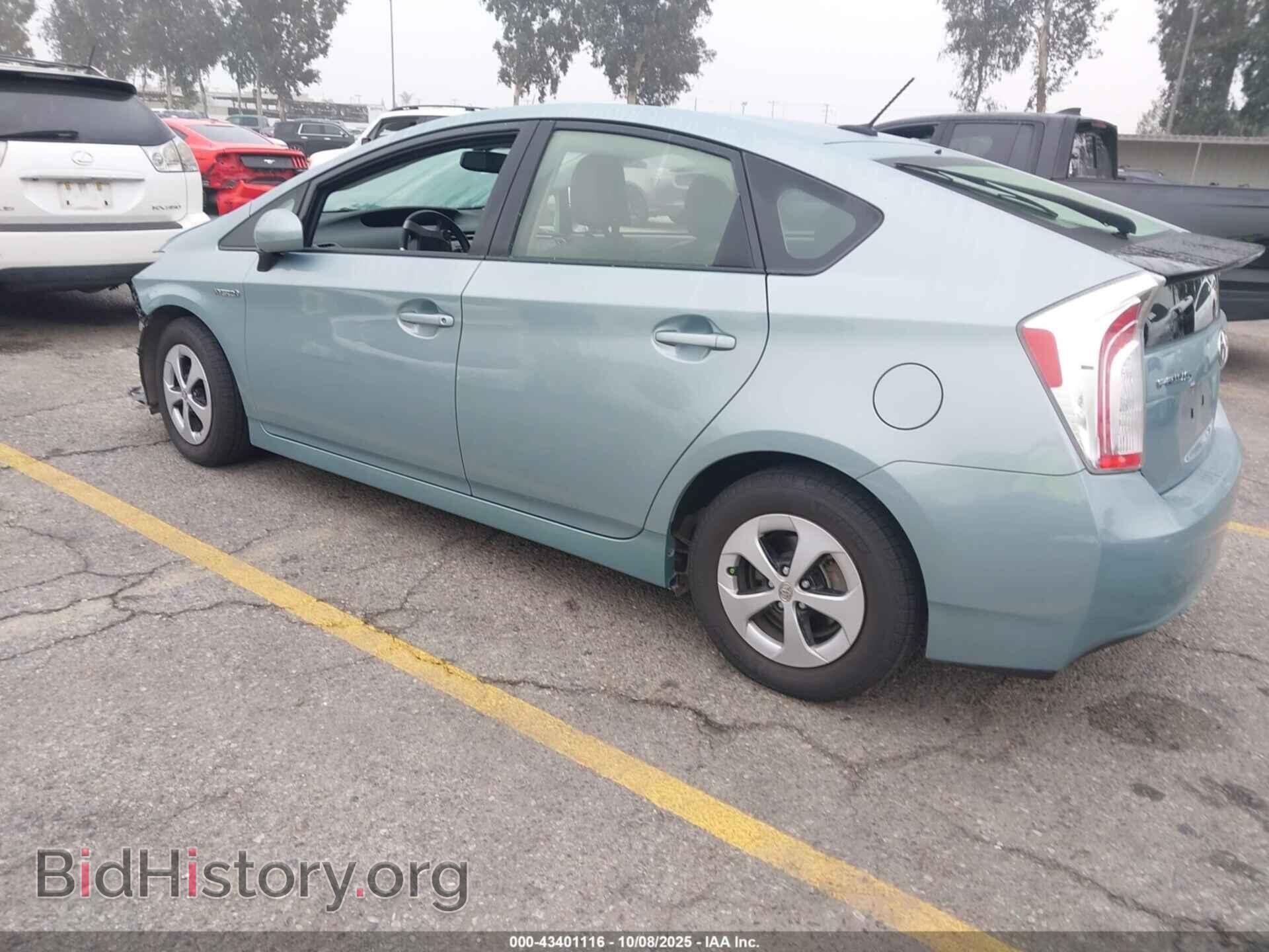 2014 TOYOTA PRIUS - VIN: JTDKN3DU7E1740199 - Фото 3