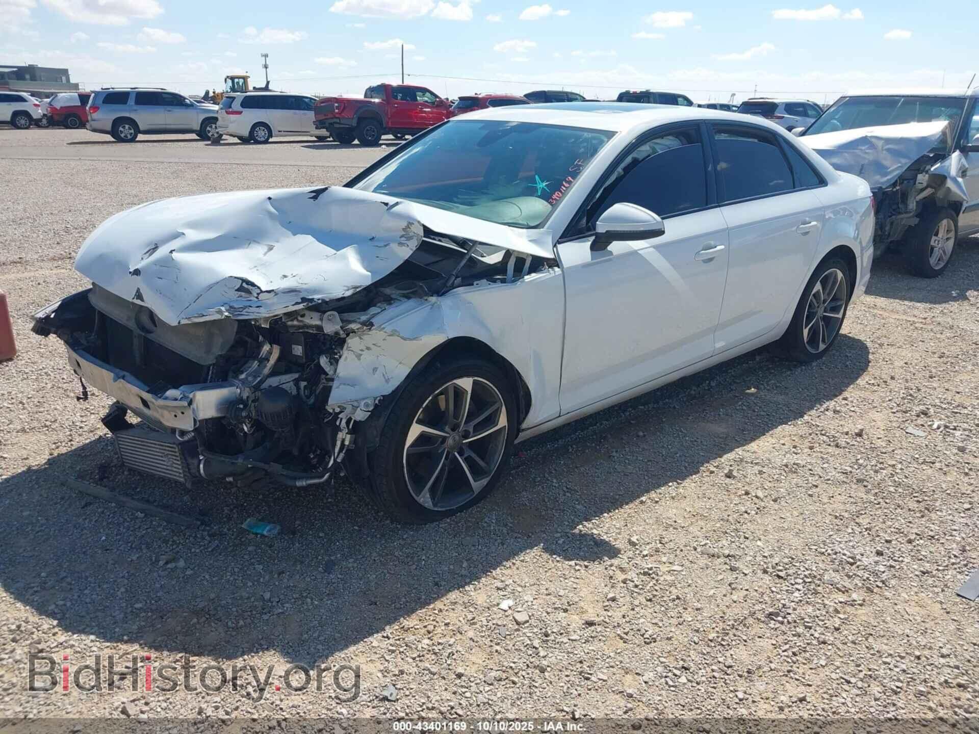 2019 AUDI A4 - VIN: WAUGMAF45KN016023 - Фото 2