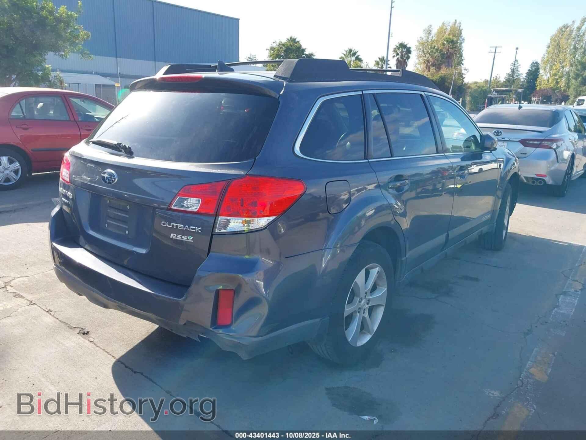 2014 SUBARU OUTBACK - VIN: 4S4BRBNC4E3253322 - Фото 4