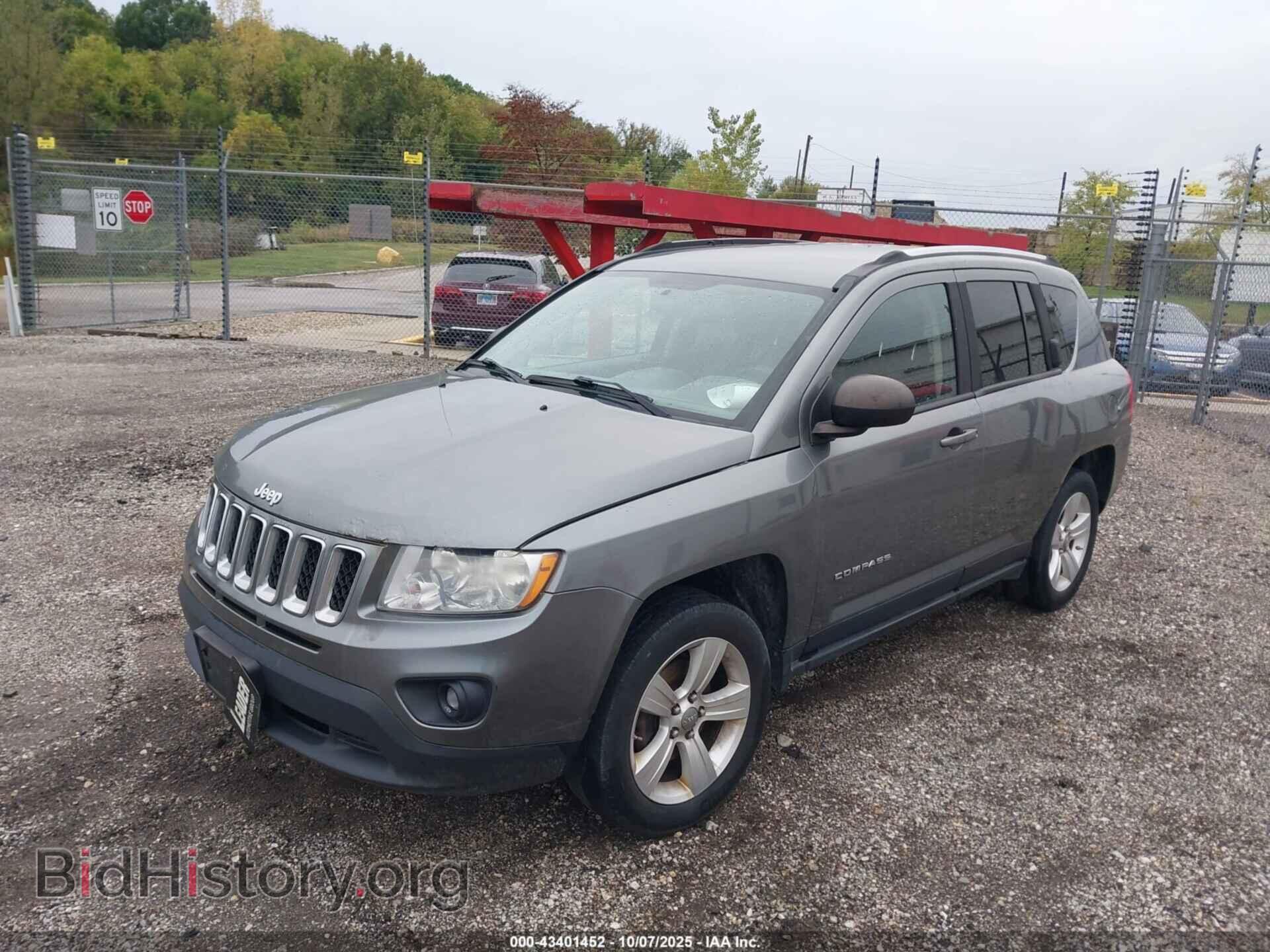 2012 JEEP COMPASS - VIN: 1C4NJDBB6CD506969 - Фото 2