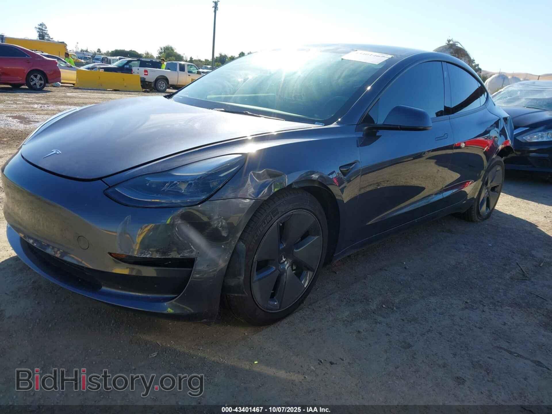 2023 TESLA MODEL 3 - VIN: 5YJ3E1EA0PF667281 - Фото 2