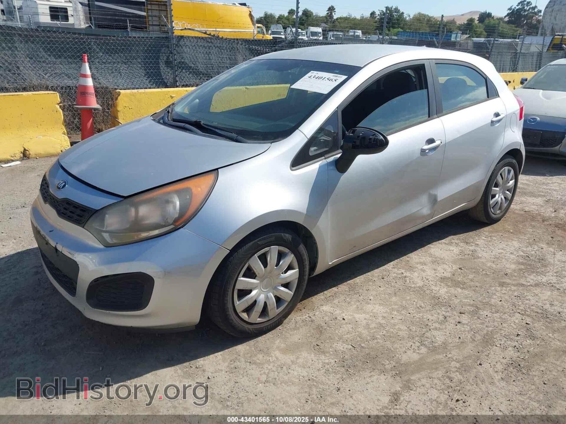 2014 KIA RIO - VIN: KNADM5A38E6334533 - Фото 2