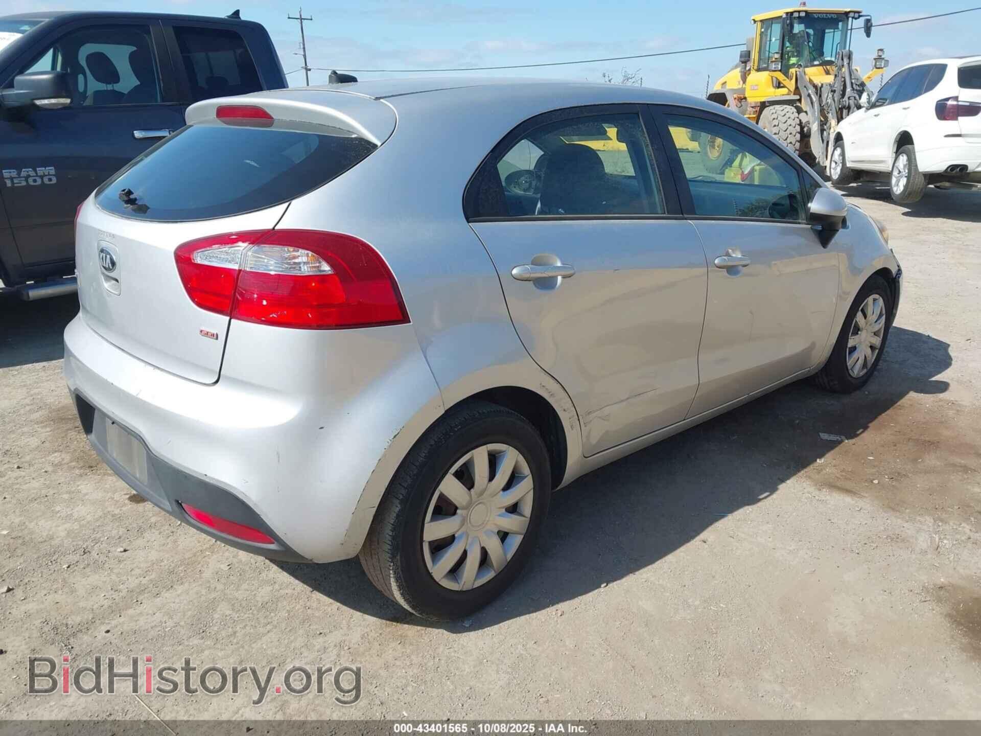 2014 KIA RIO - VIN: KNADM5A38E6334533 - Фото 4