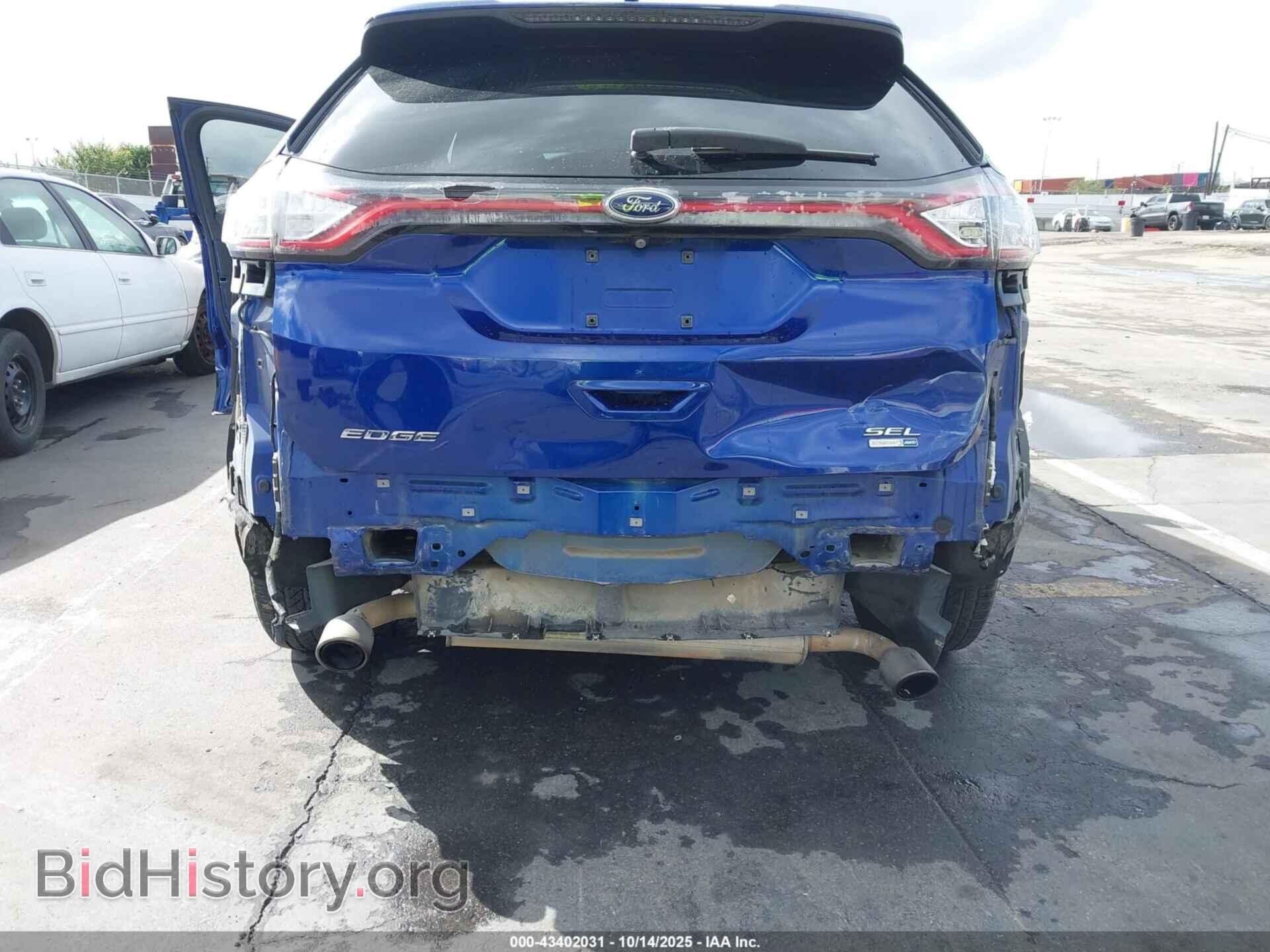2015 FORD EDGE - VIN: 2FMTK4J95FBB22450 - Фото 6