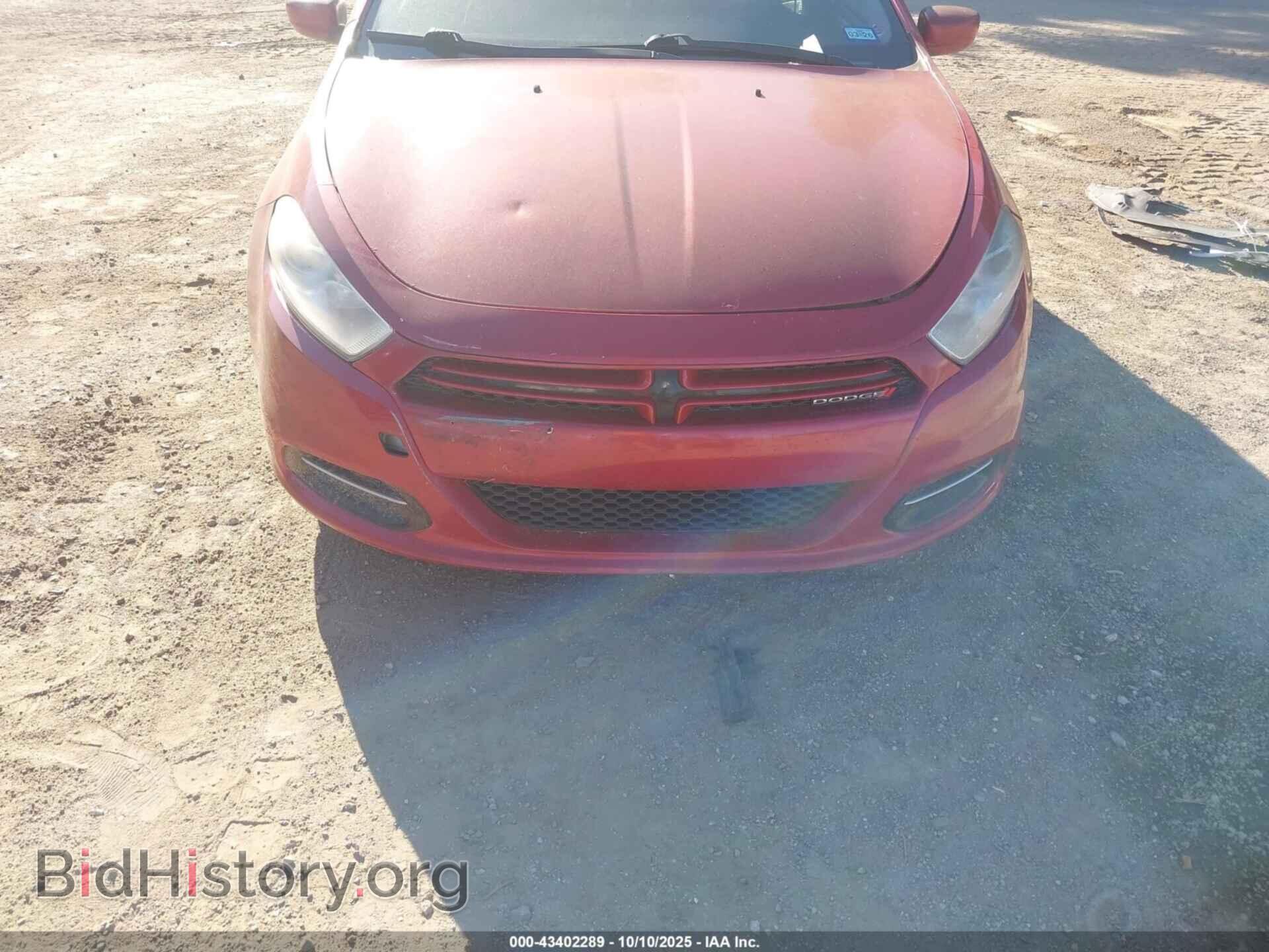 2014 DODGE DART - VIN: 1C3CDFAAXED742325 - Фото 6