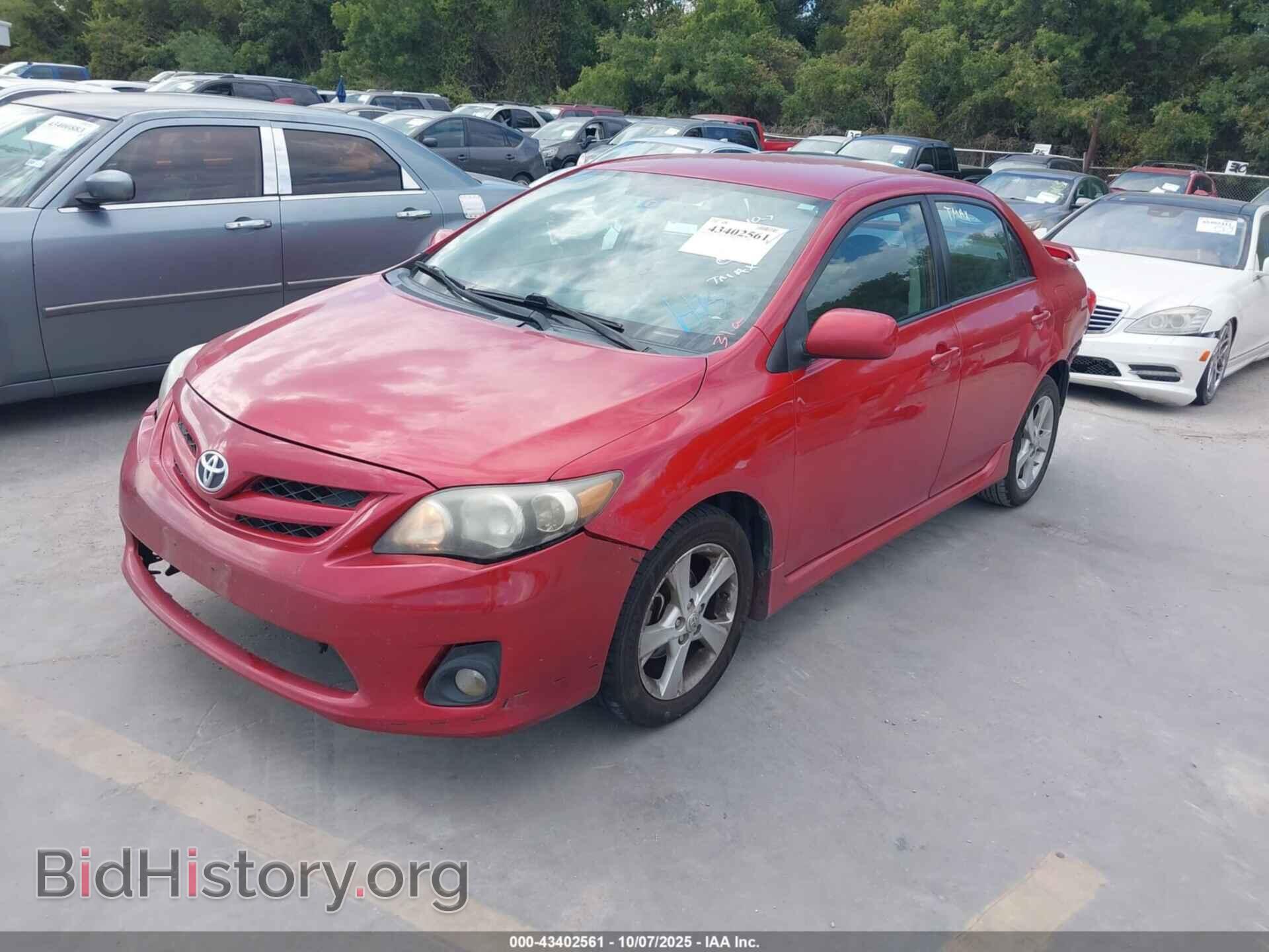 2011 TOYOTA COROLLA - VIN: 2T1BU4EEXBC623319 - Фото 2
