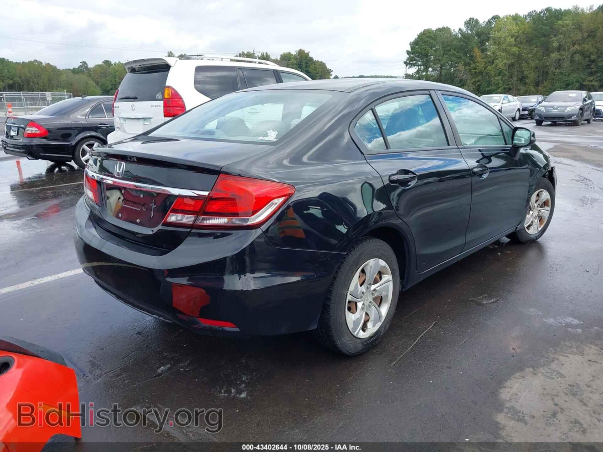 2013 HONDA CIVIC - VIN: 19XFB2F58DE007035 - Фото 4
