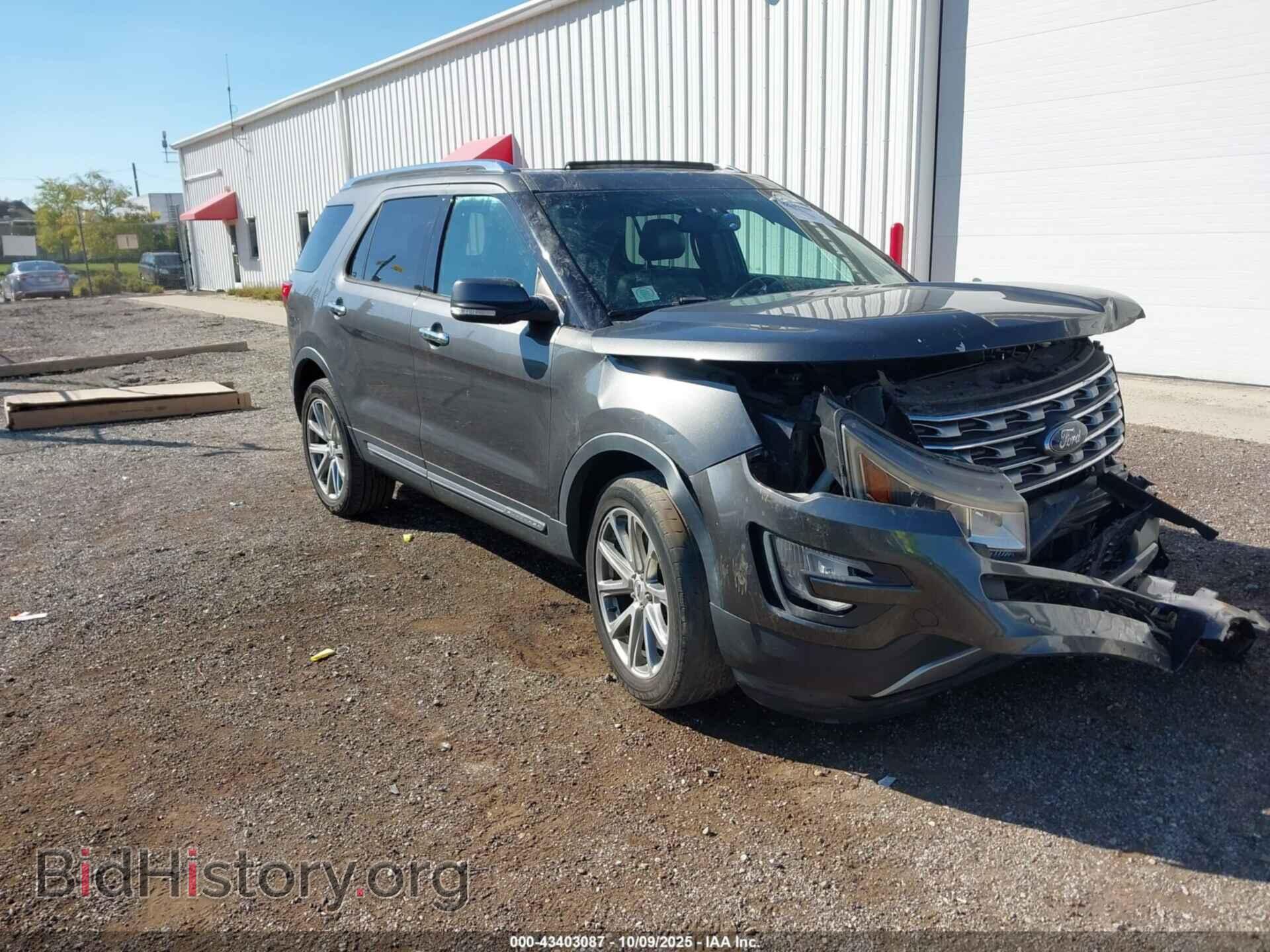 Фотография 1FM5K8F83HGC93757 - FORD EXPLORER 2017