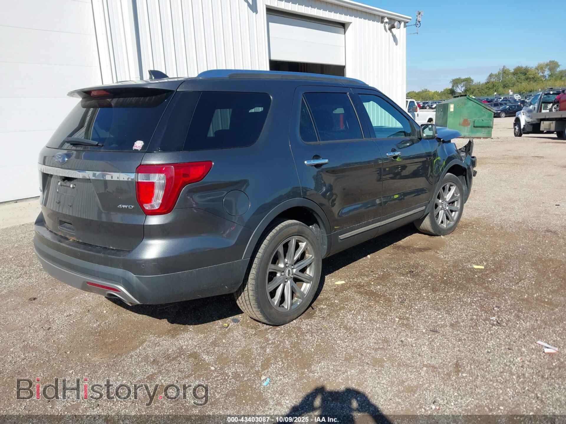 2017 FORD EXPLORER - VIN: 1FM5K8F83HGC93757 - Фото 4