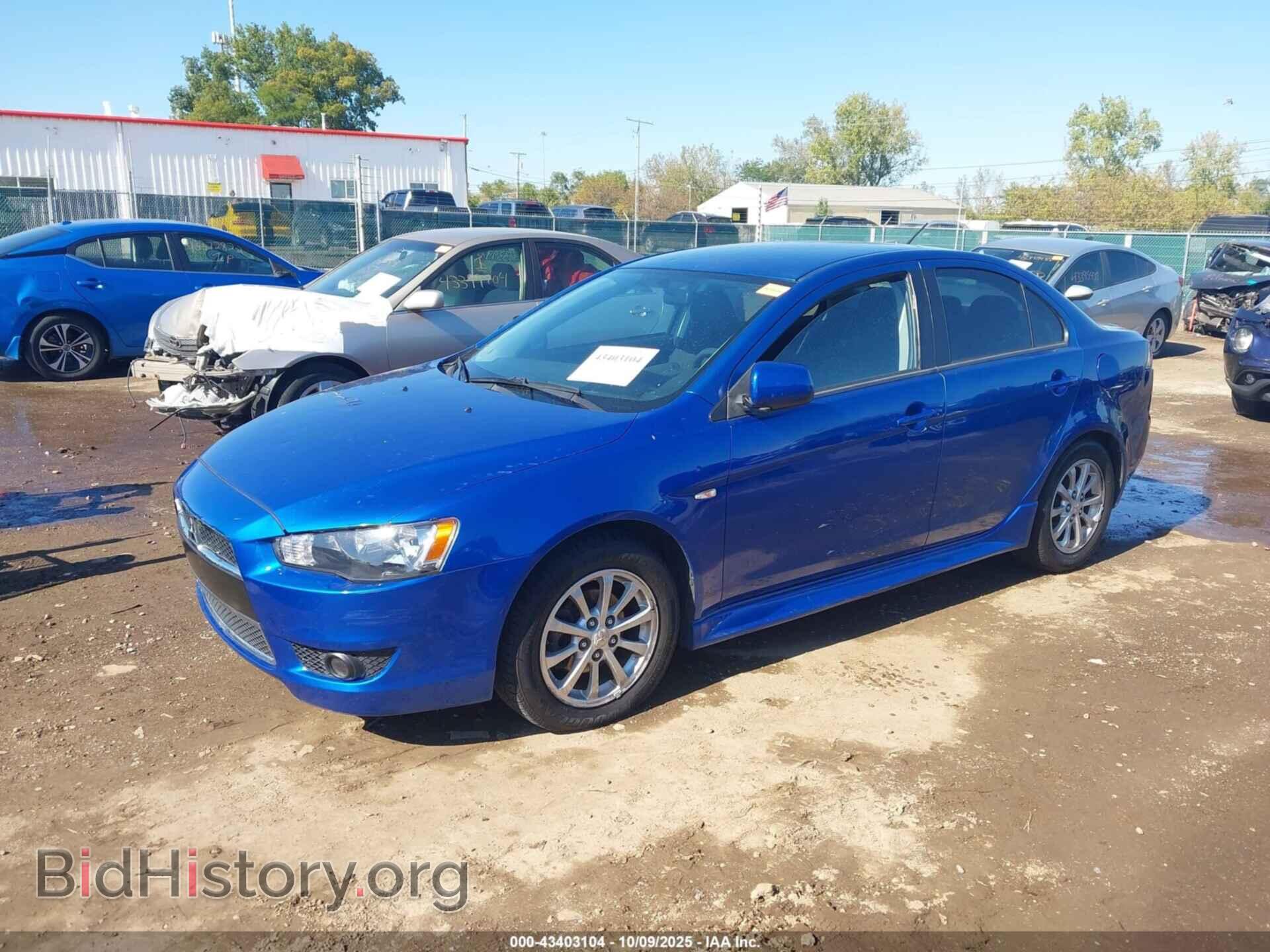 2012 MITSUBISHI LANCER - VIN: JA32V2FW5CU008222 - Фото 2