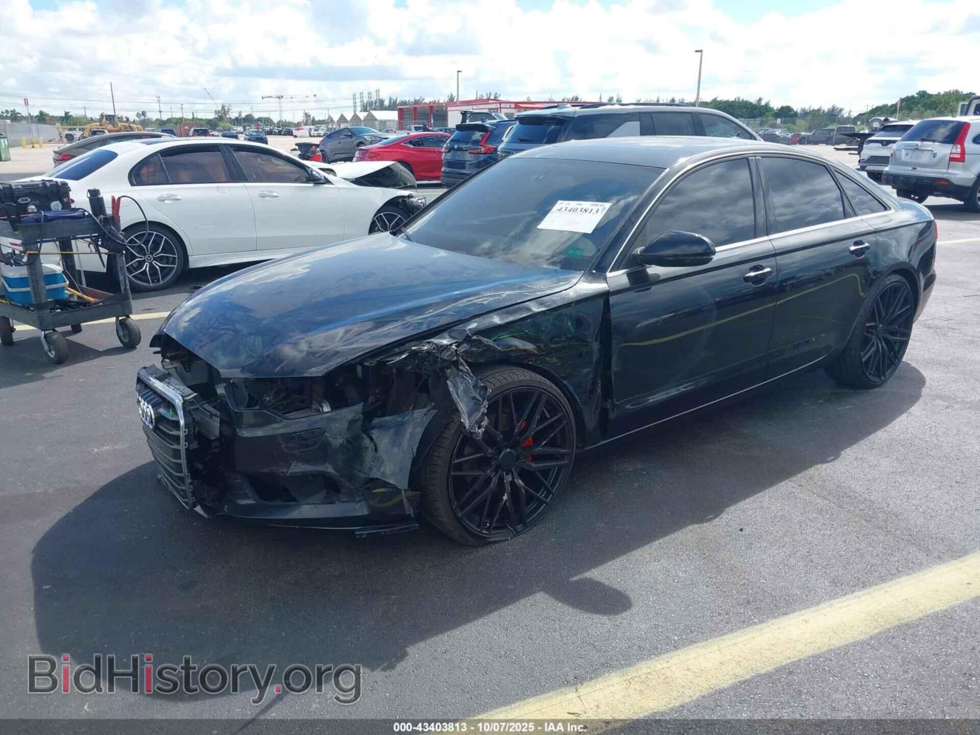 2013 AUDI A6 - VIN: WAUGFAFC1DN012071 - Фото 2
