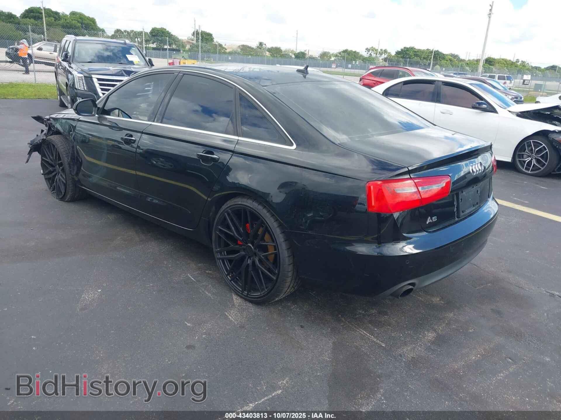 2013 AUDI A6 - VIN: WAUGFAFC1DN012071 - Фото 3