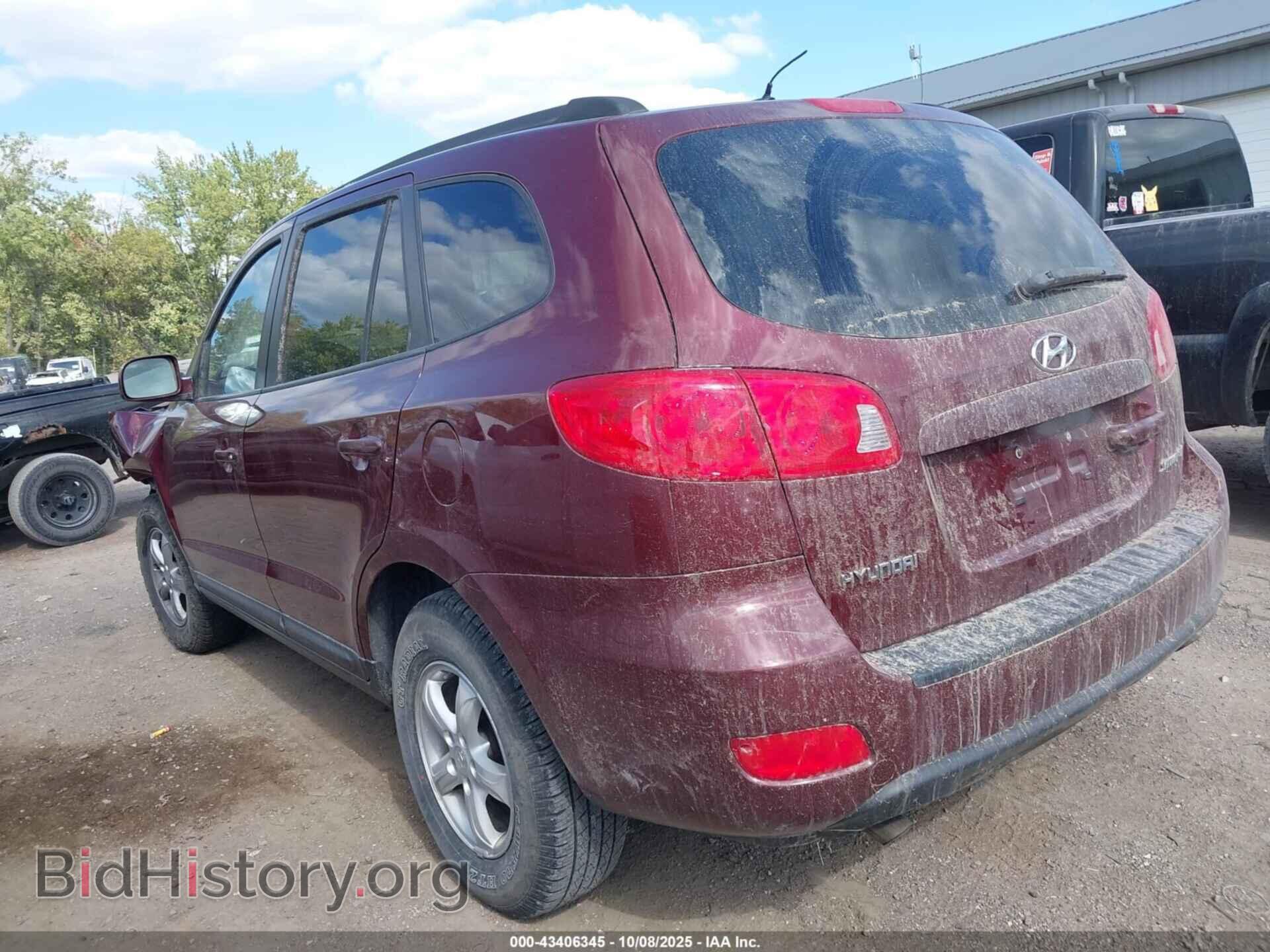 2008 HYUNDAI SANTA FE - VIN: 5NMSG13D58H182007 - Фото 3