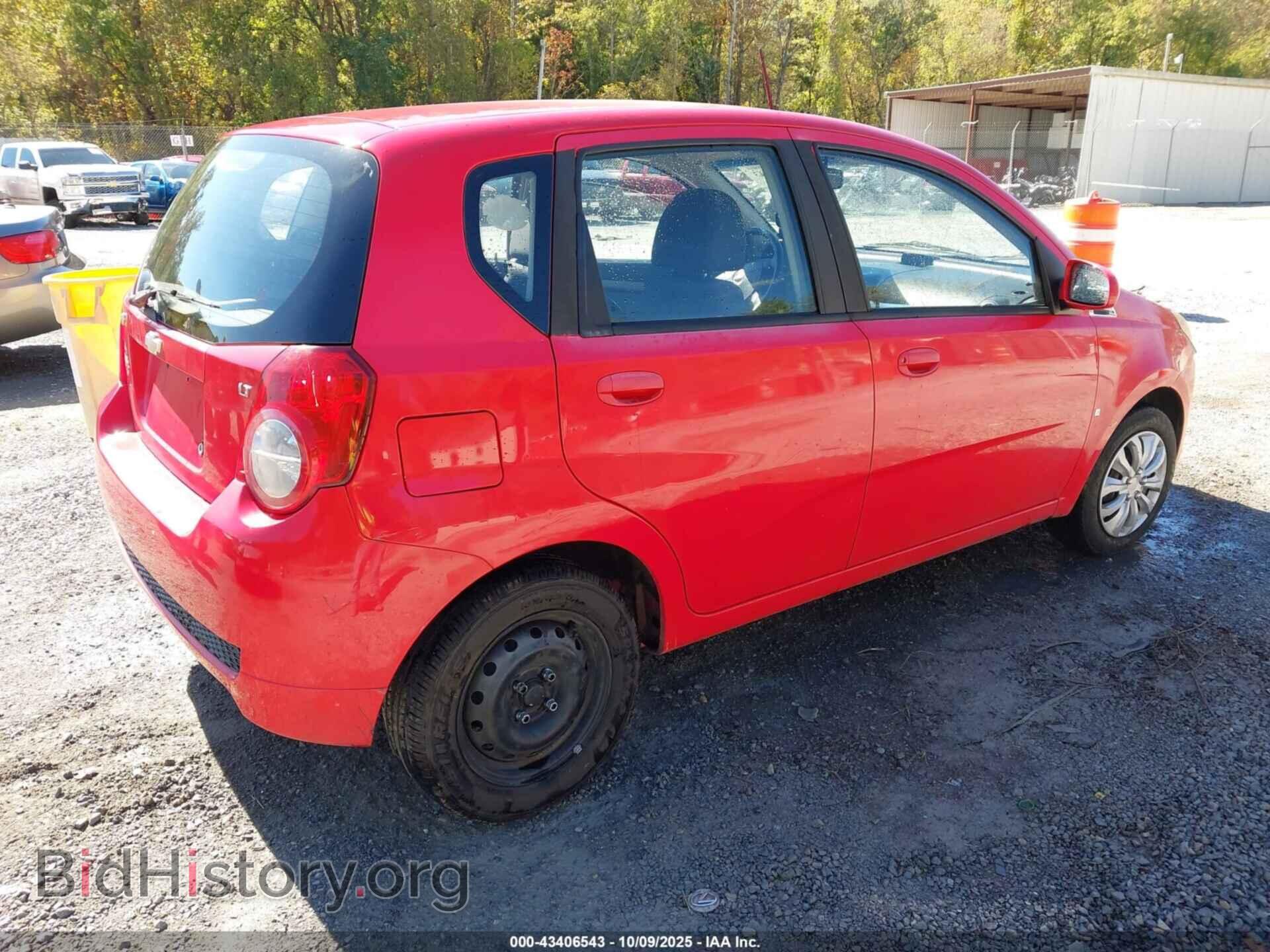 2009 CHEVROLET AVEO - VIN: KL1TD66E69B651519 - Фото 4