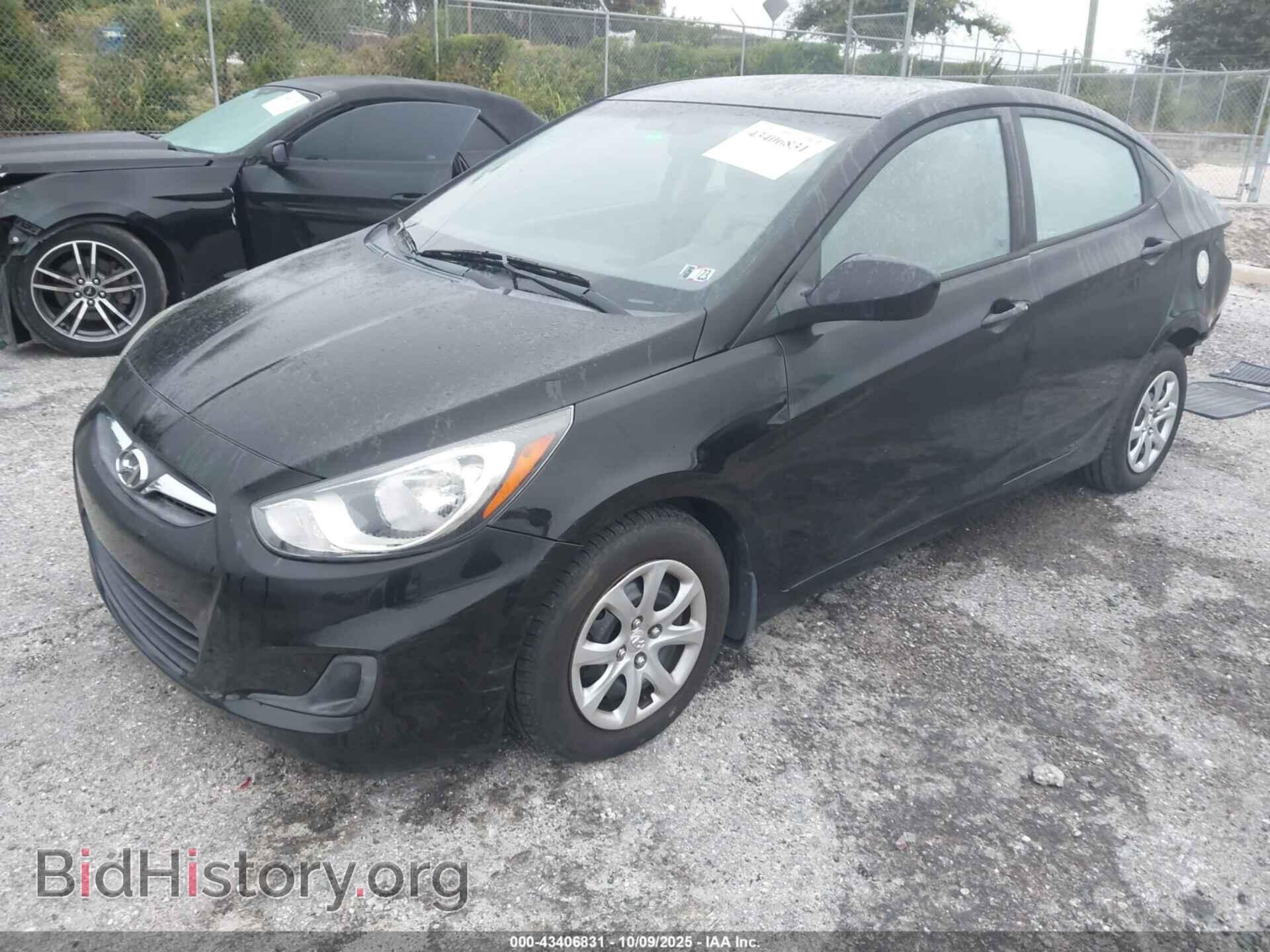 2013 HYUNDAI ACCENT - VIN: KMHCT4AE7DU584848 - Фото 2