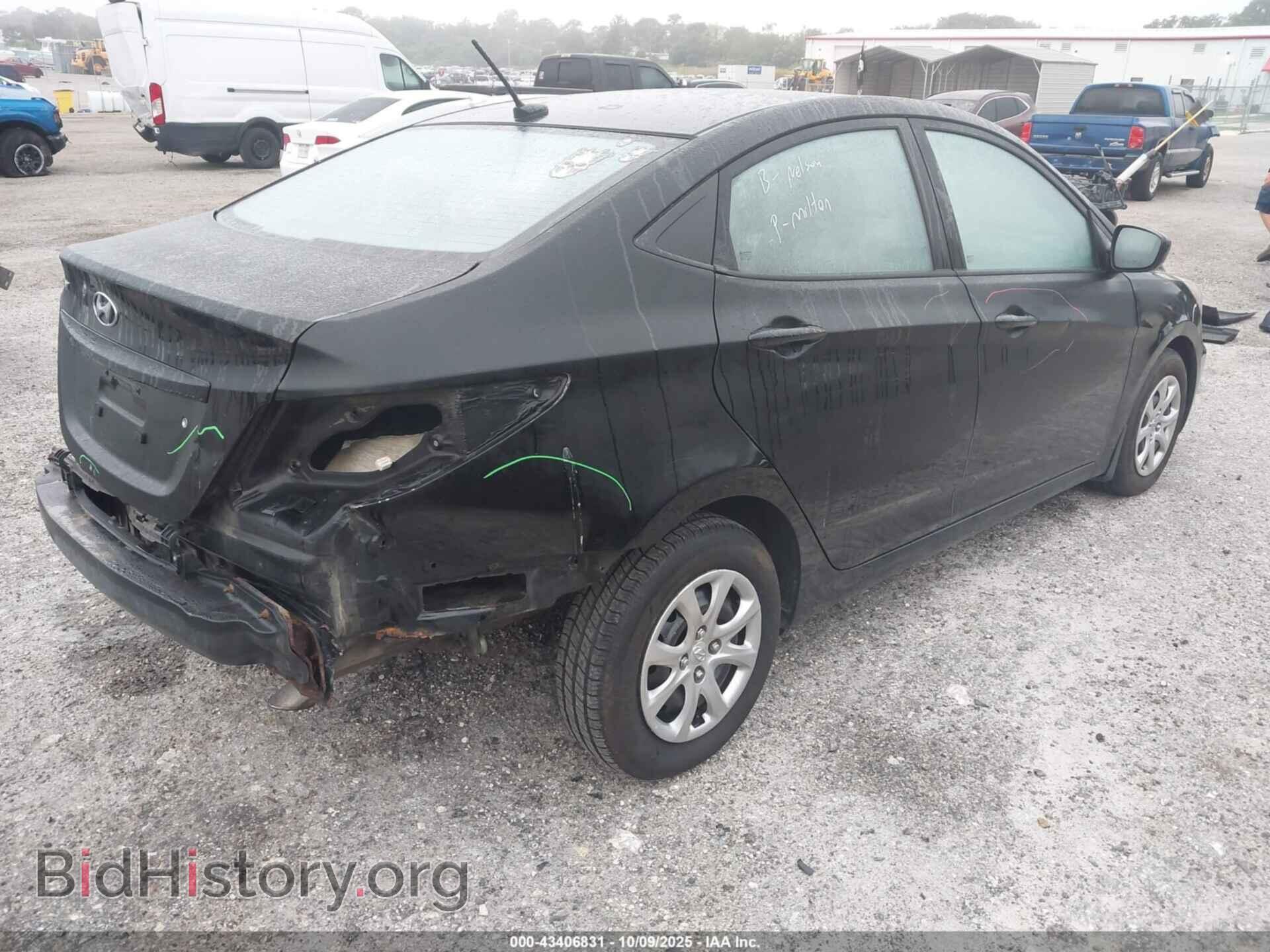 2013 HYUNDAI ACCENT - VIN: KMHCT4AE7DU584848 - Фото 4