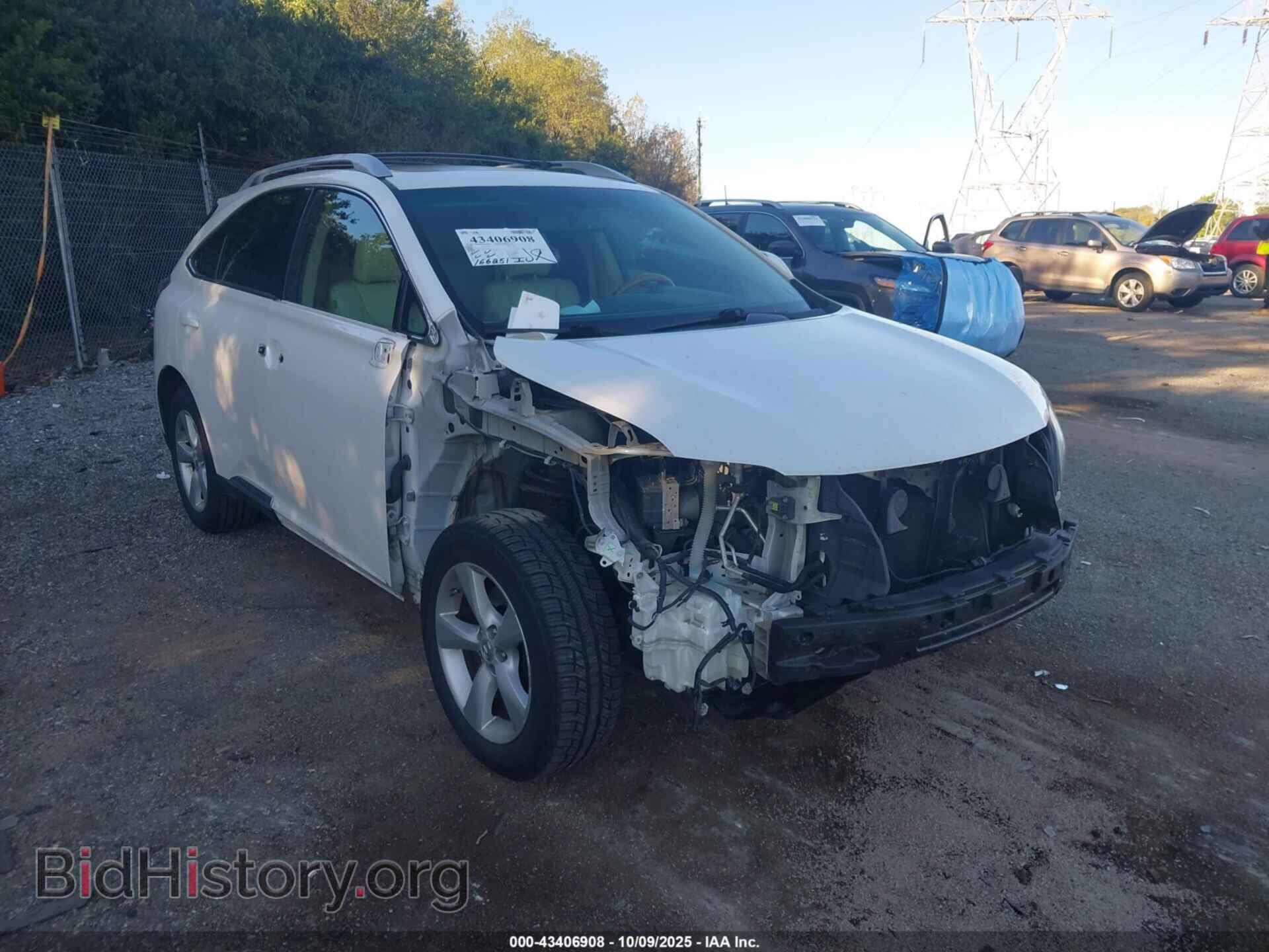 2012 LEXUS RX 350 - VIN: 2T2BK1BA7CC130183 - Фото 6