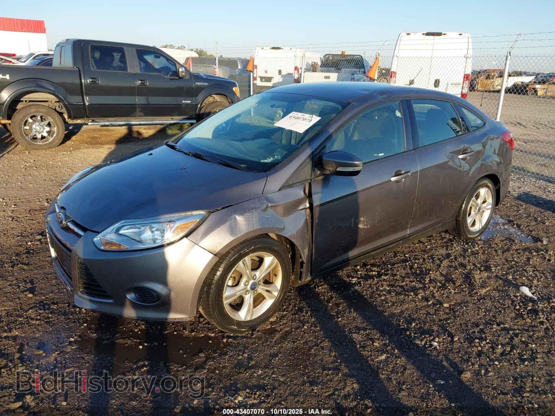 2014 FORD FOCUS - VIN: 1FADP3F28EL233398 - Фото 2