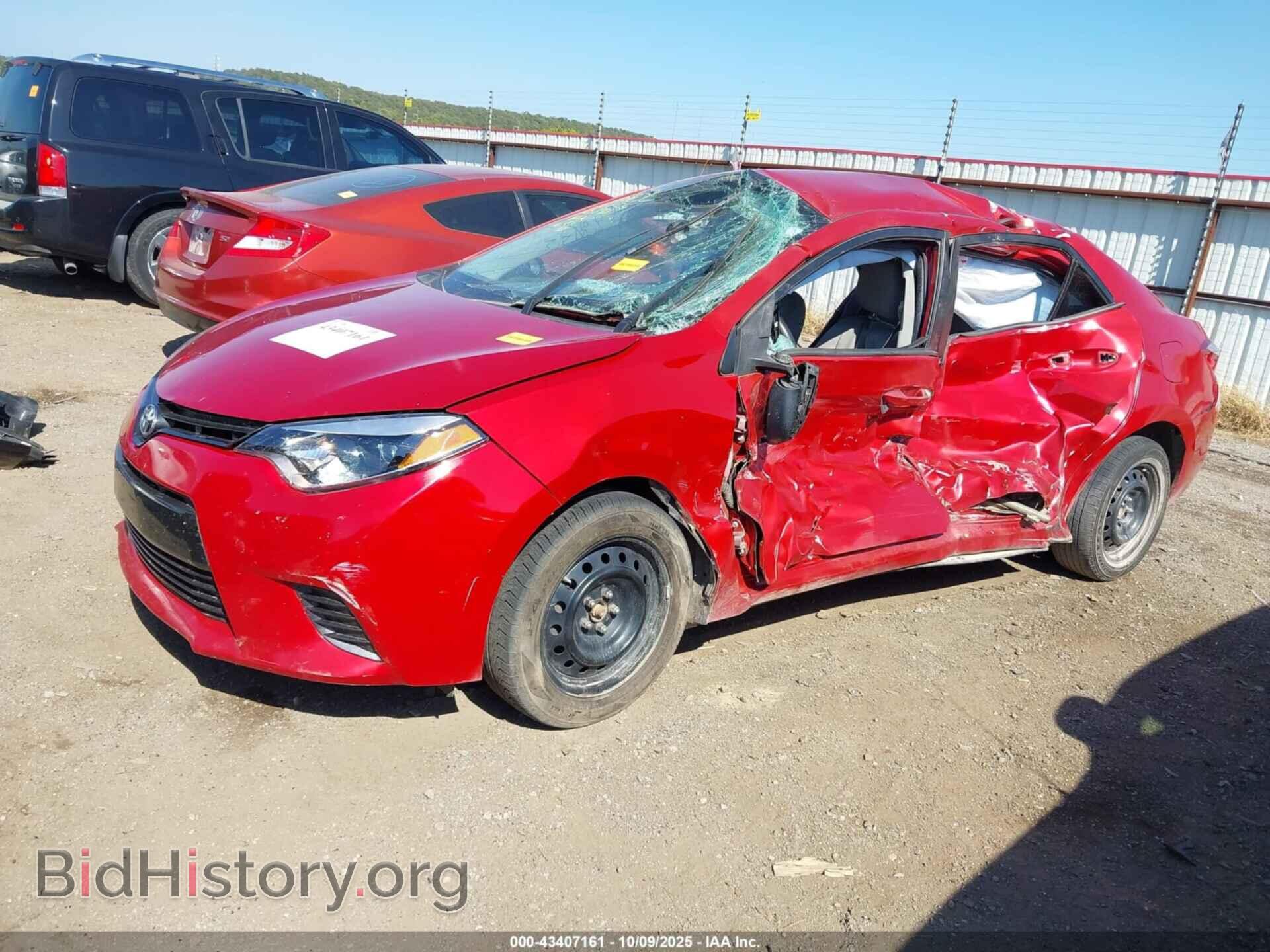 2016 TOYOTA COROLLA - VIN: 5YFBURHEXGP548377 - Фото 2