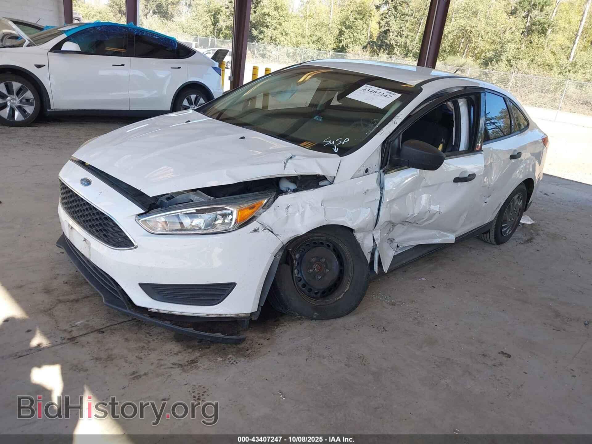2017 FORD FOCUS - VIN: 1FADP3E25HL266347 - Фото 2