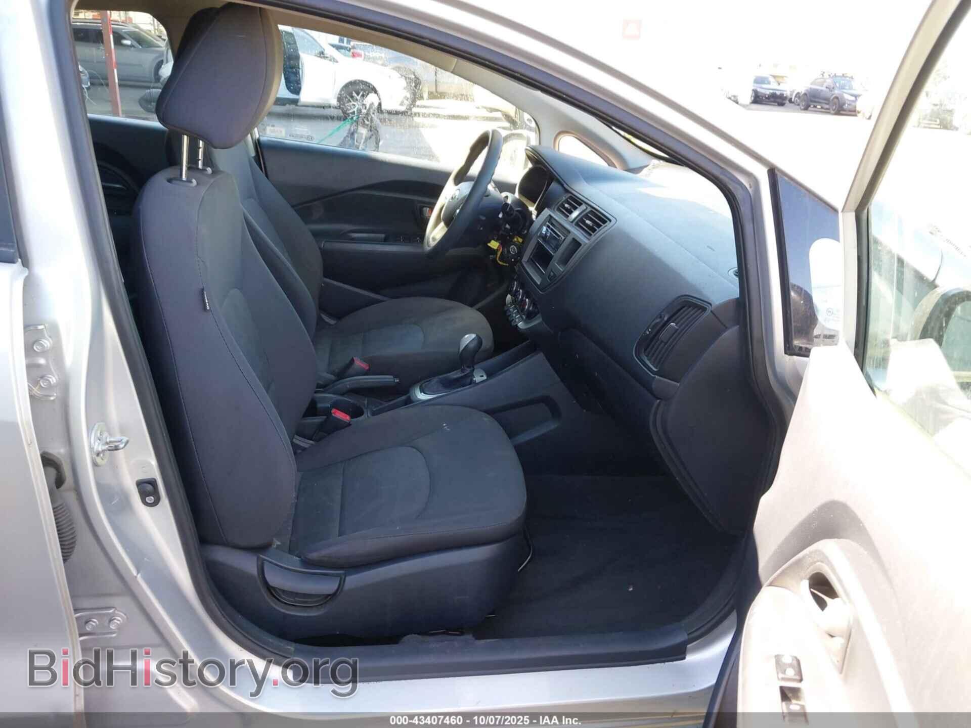 2013 KIA RIO - VIN: KNADM4A30D6237514 - Фото 5
