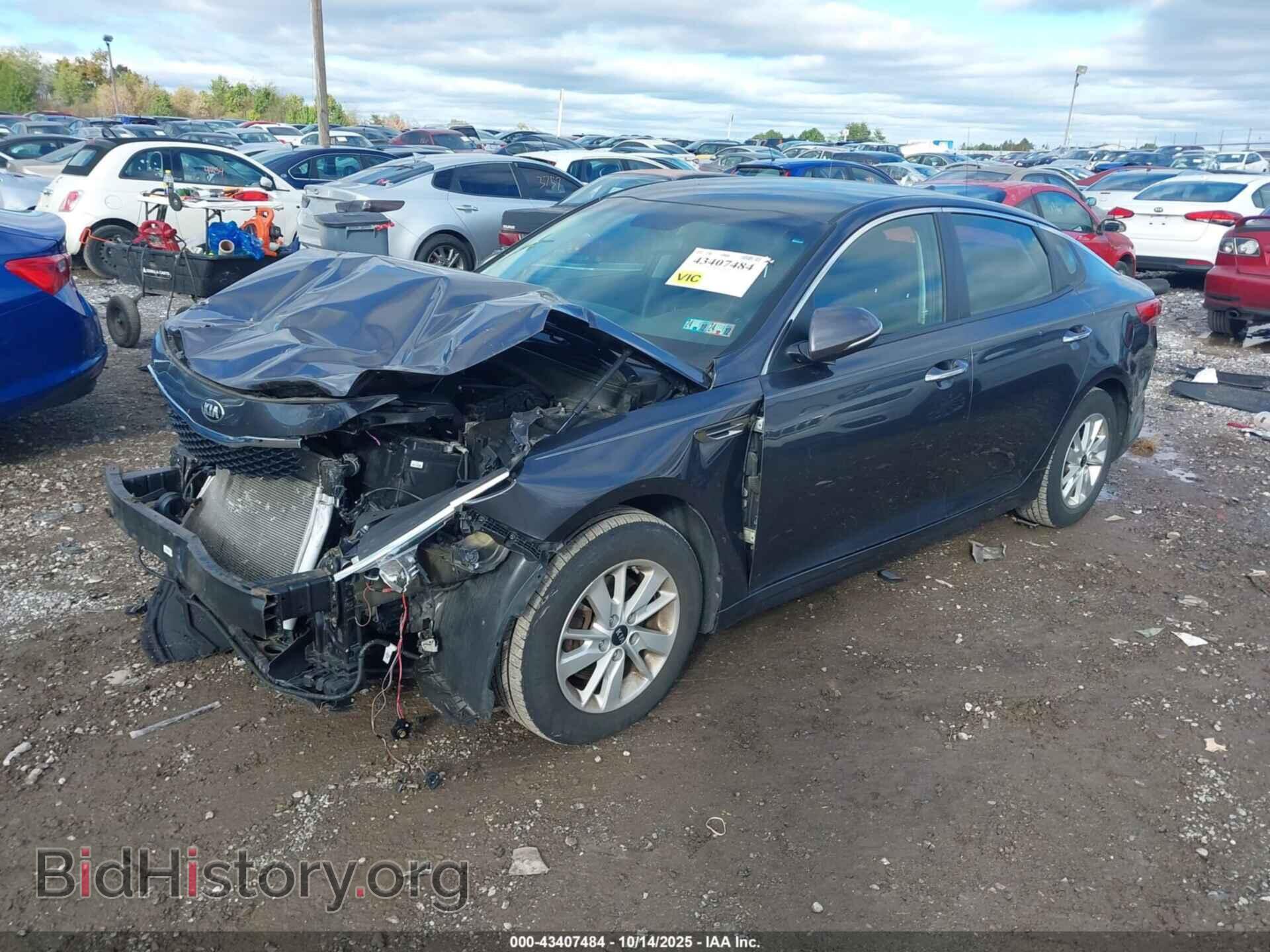 2016 KIA OPTIMA - VIN: KNAGT4L30G5109152 - Фото 2