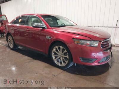 2013 Ford TAURUS Limited, red — VIN 1FAHP2F88DG180838, IAAI
