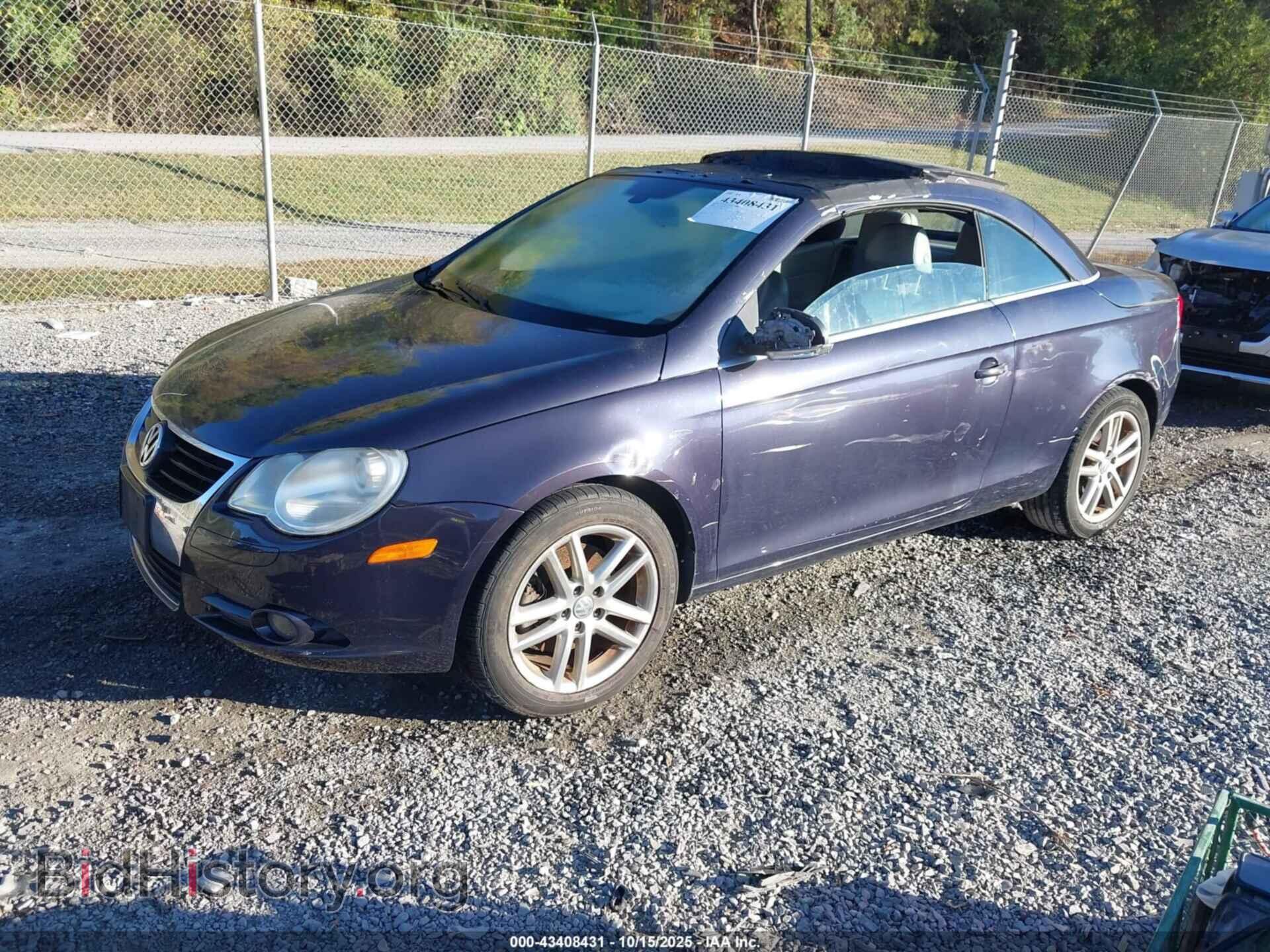 2008 VOLKSWAGEN EOS - VIN: WVWFA71F88V015721 - Фото 2