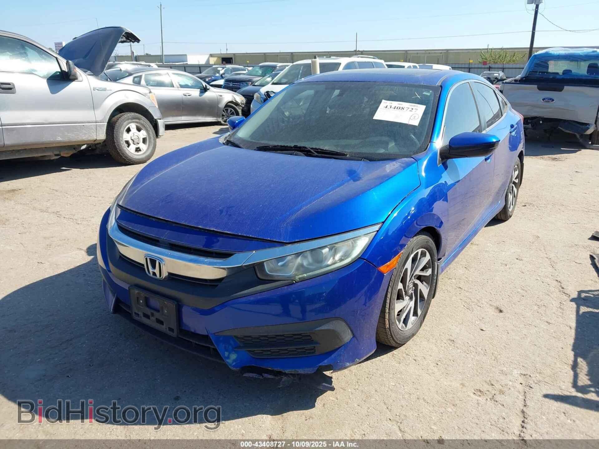2016 HONDA CIVIC - VIN: 19XFC2F77GE014545 - Фото 2