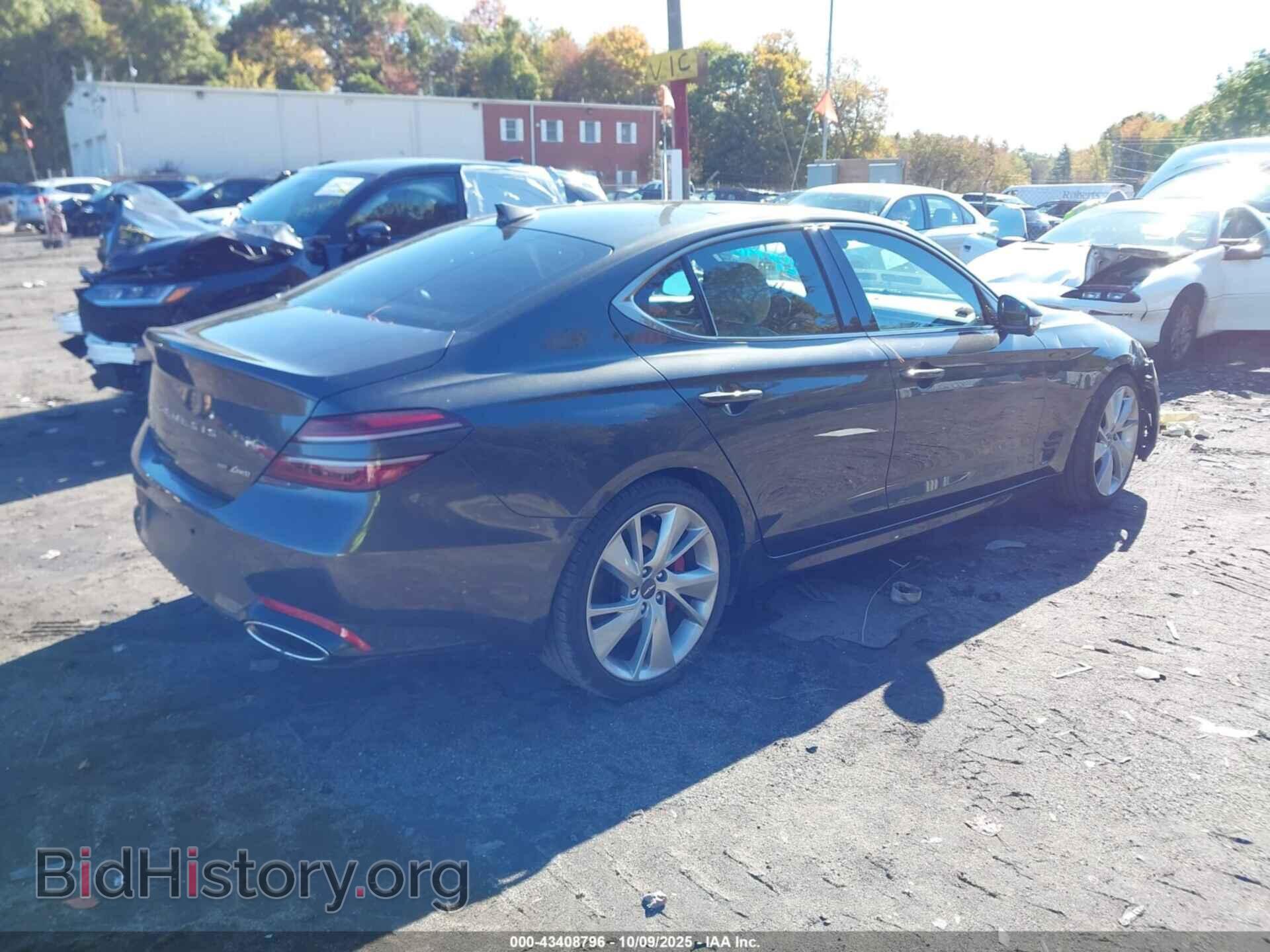 2022 GENESIS G70 - VIN: KMTG54TE2NU102528 - Фото 4