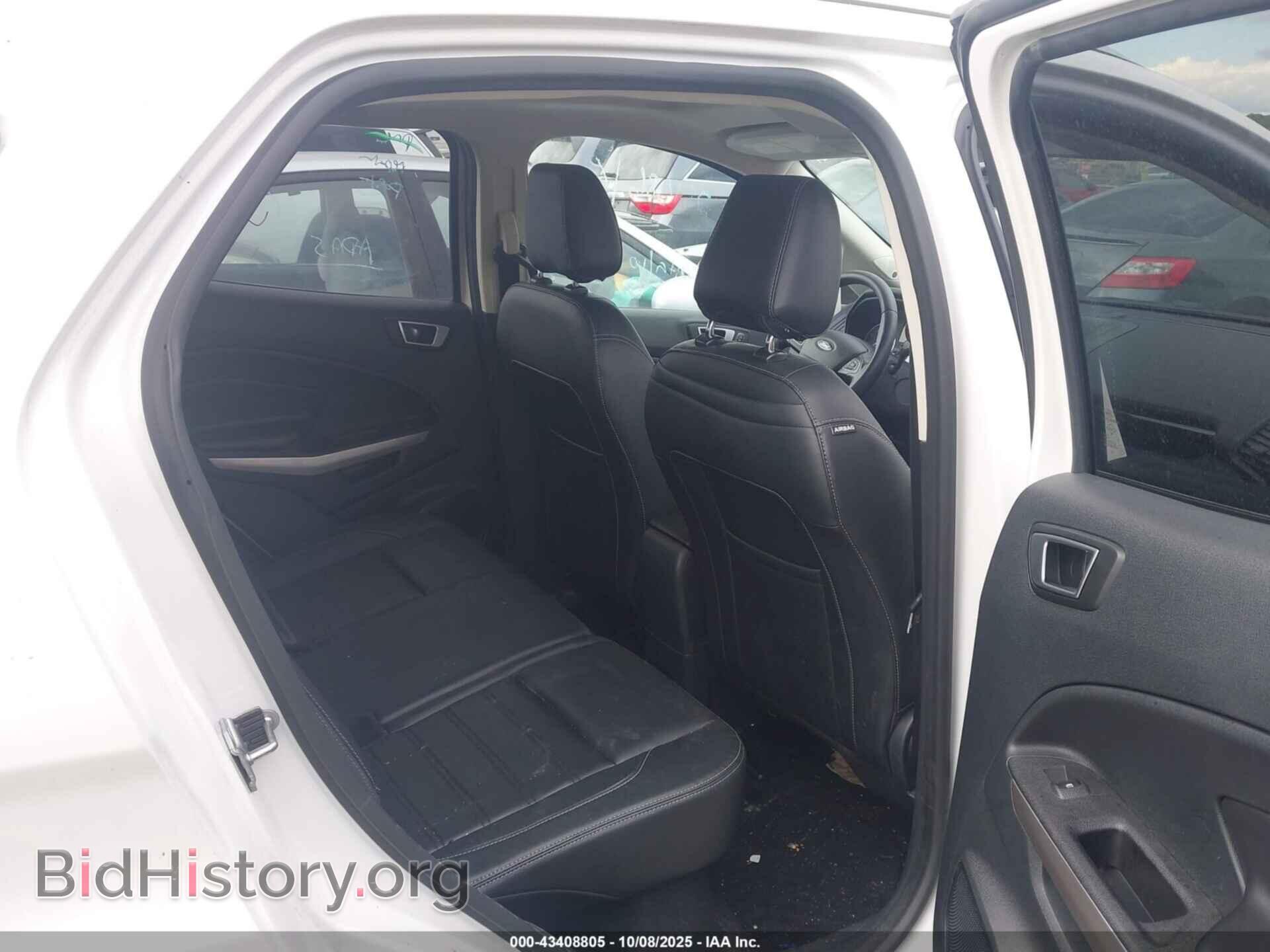2019 FORD ECOSPORT - VIN: MAJ6S3KL8KC310935 - Фото 8
