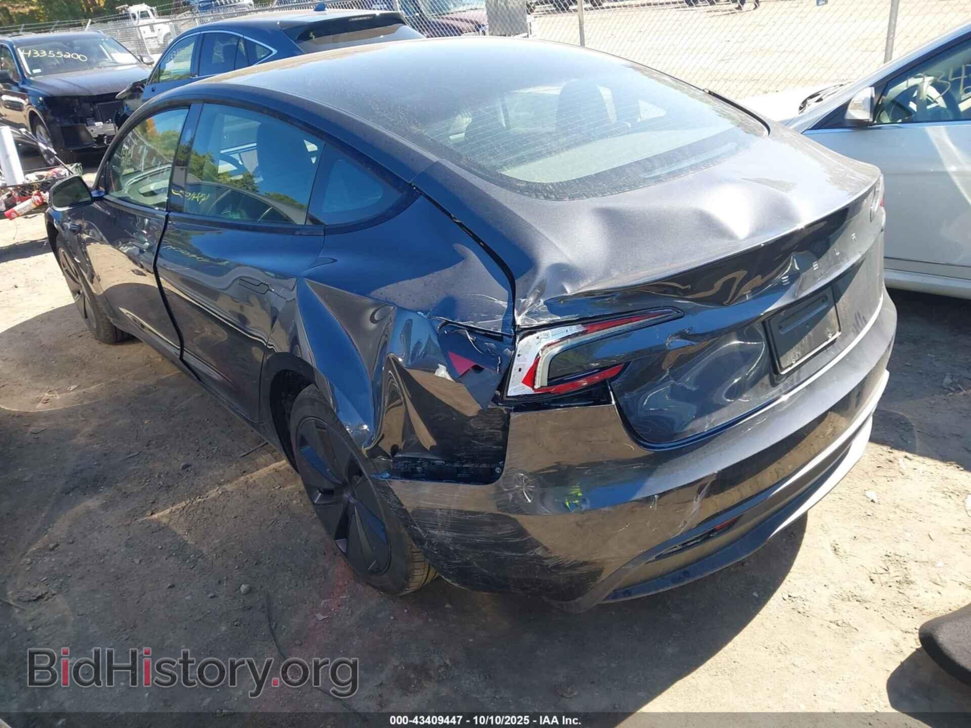 2025 TESLA MODEL 3 - VIN: 5YJ3E1EA1SF978422 - Фото 3