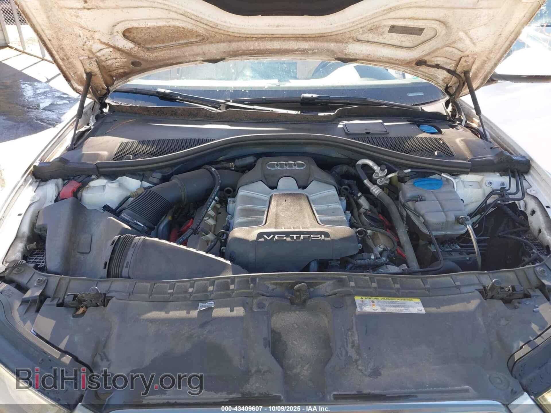 2012 AUDI A6 - VIN: WAUGGAFC2CN072260 - Фото 10