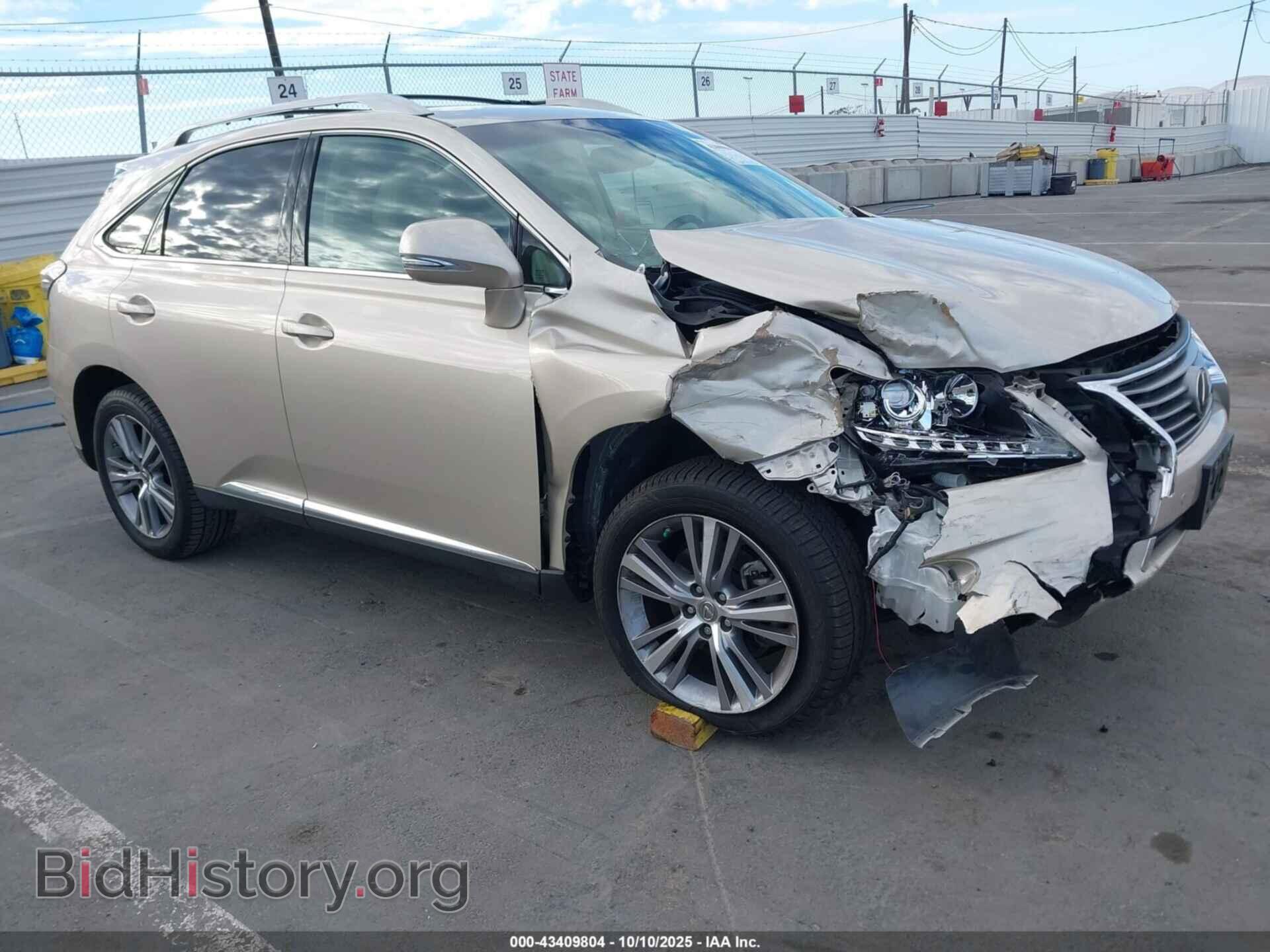 Фотография 2T2ZK1BA3FC170344 - LEXUS RX 350 2015