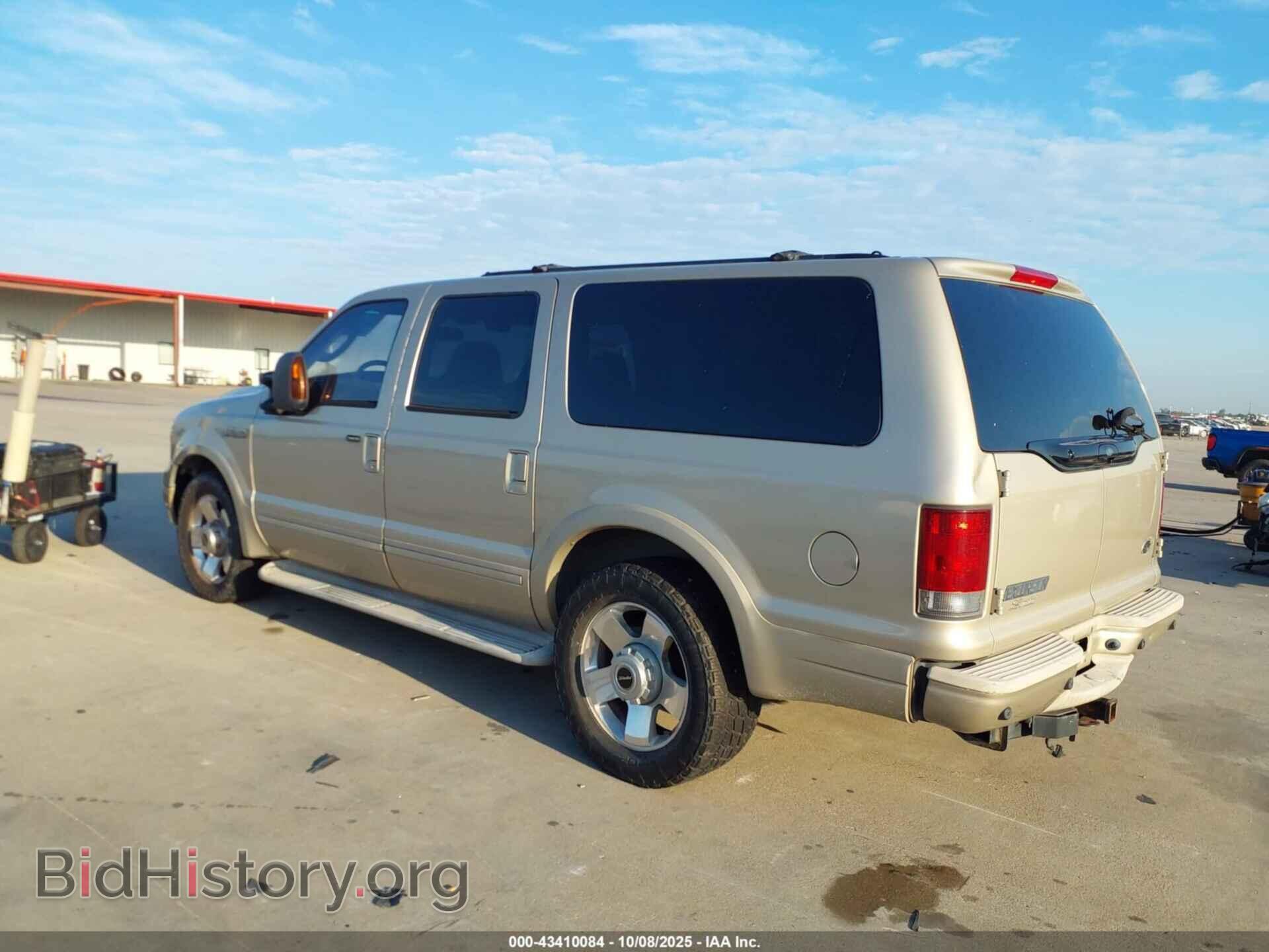 2005 FORD EXCURSION - VIN: 1FMNU42PX5ED47840 - Photo 3