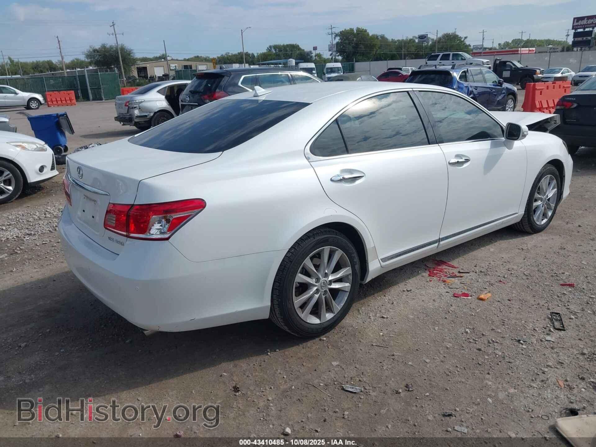 2011 LEXUS ES 350 - VIN: JTHBK1EG2B2425353 - Photo 4