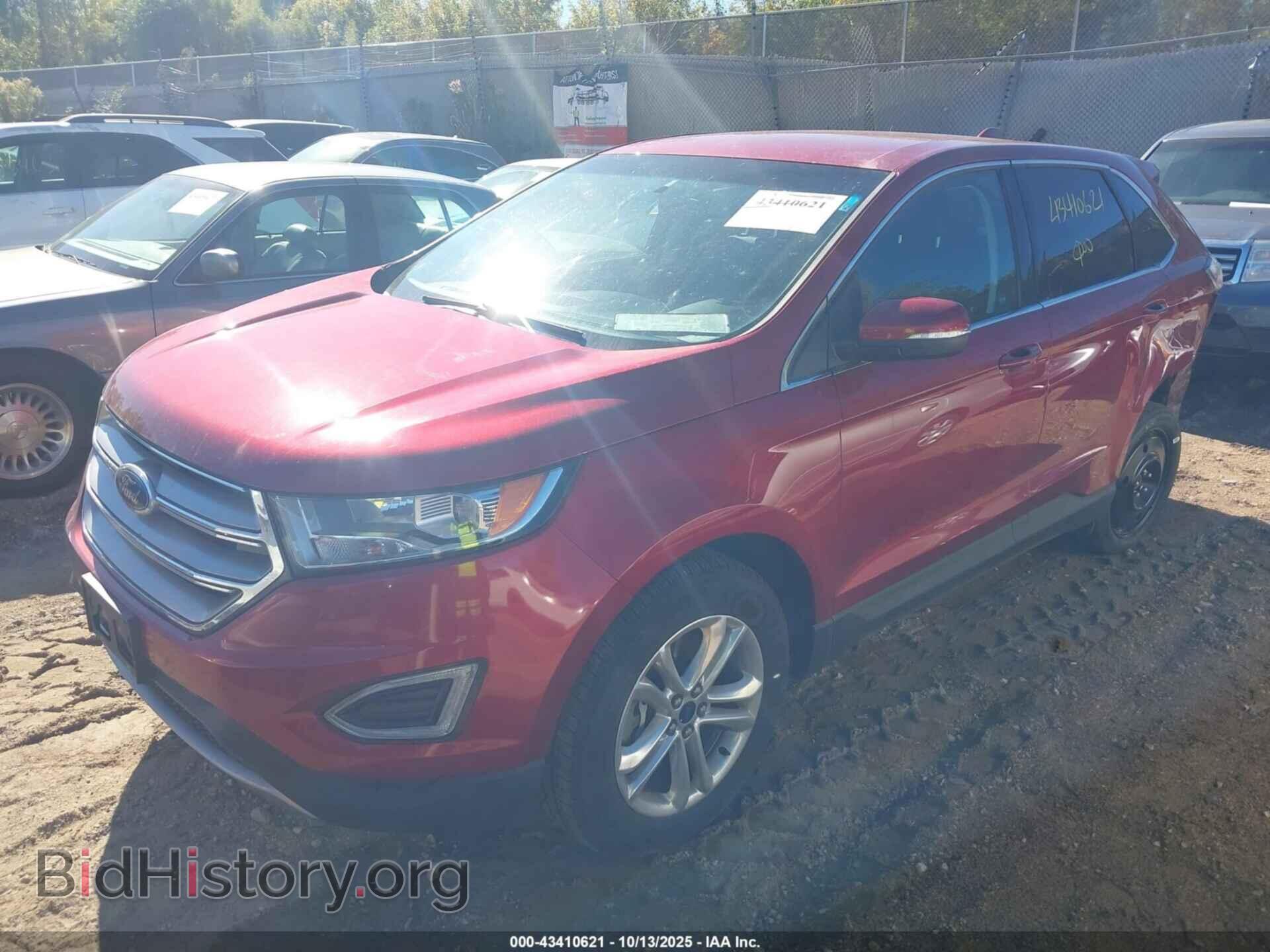 2015 FORD EDGE - VIN: 2FMTK4J97FBC10769 - Фото 2