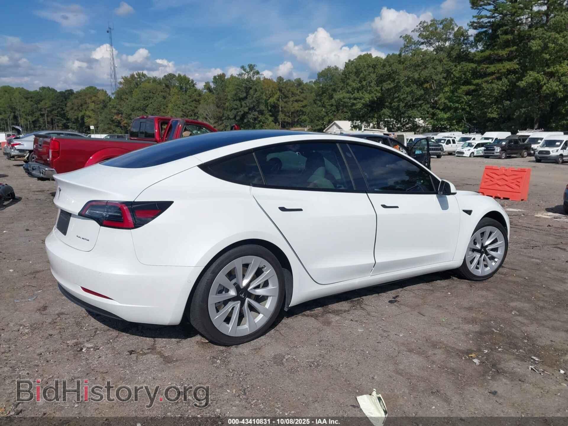 2022 TESLA MODEL 3 - VIN: 5YJ3E1EB9NF255334 - Фото 4
