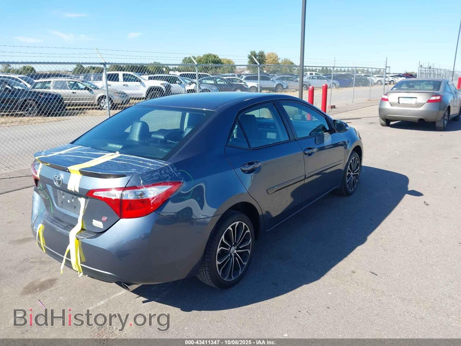 2015 TOYOTA COROLLA - VIN: 2T1BURHE7FC406924 - Фото 4