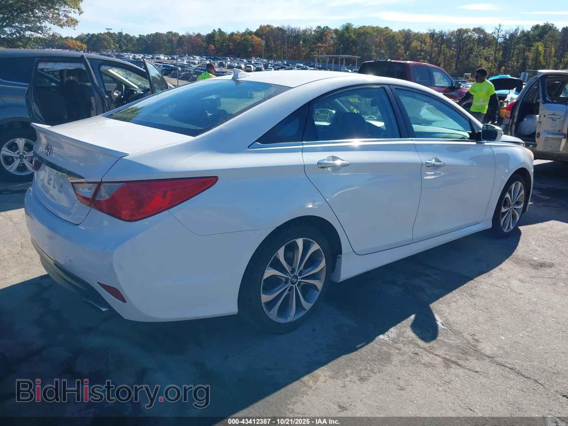 2014 HYUNDAI SONATA - VIN: 5NPEC4ACXEH823882 - Фото 4