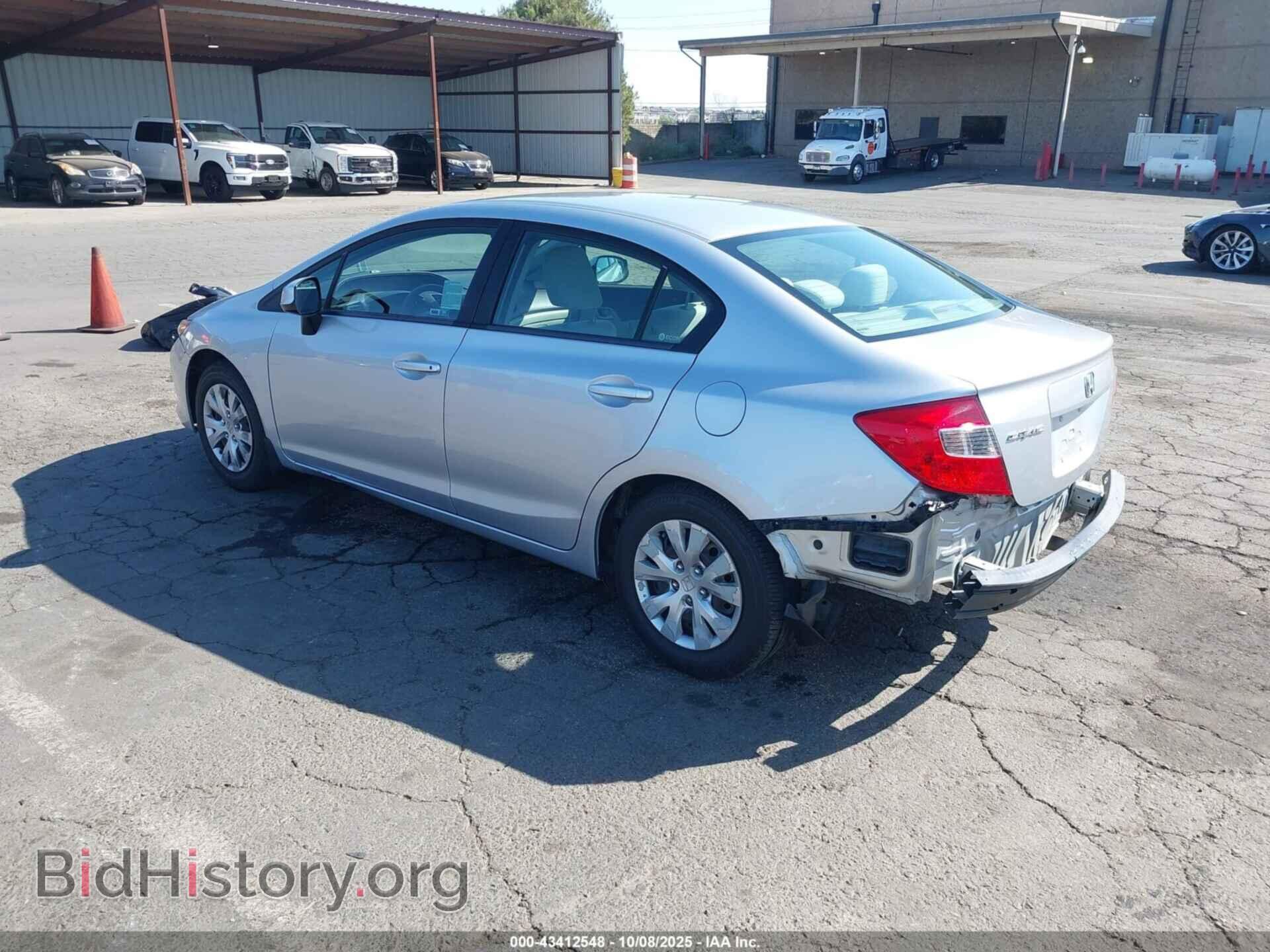 2012 HONDA CIVIC - VIN: 19XFB2F59CE369180 - Фото 3