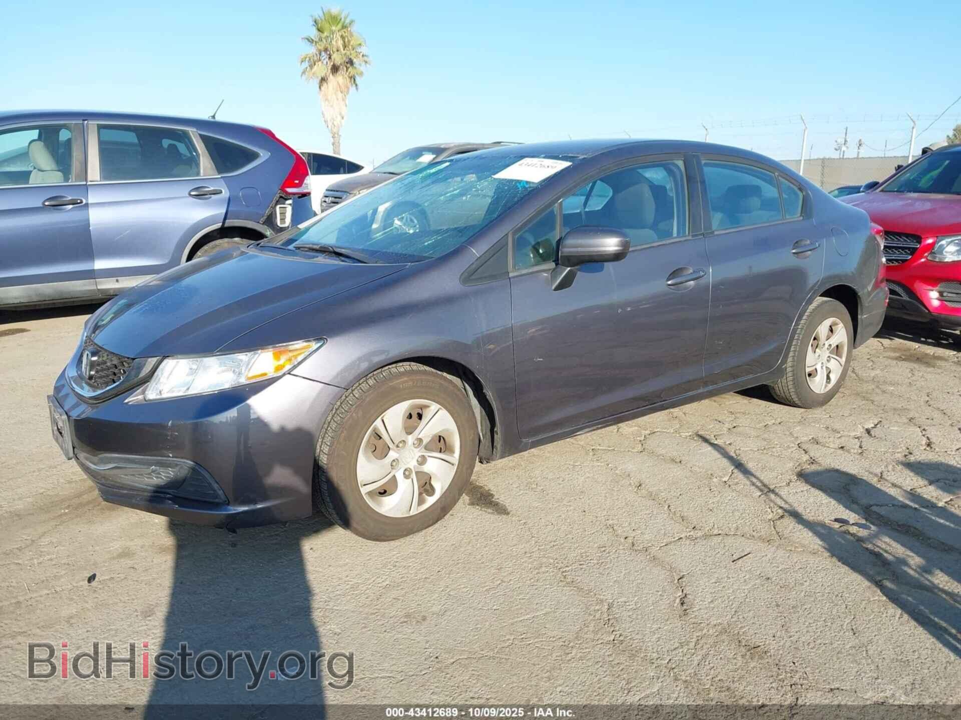 2014 HONDA CIVIC - VIN: 19XFB2F52EE266380 - Фото 2