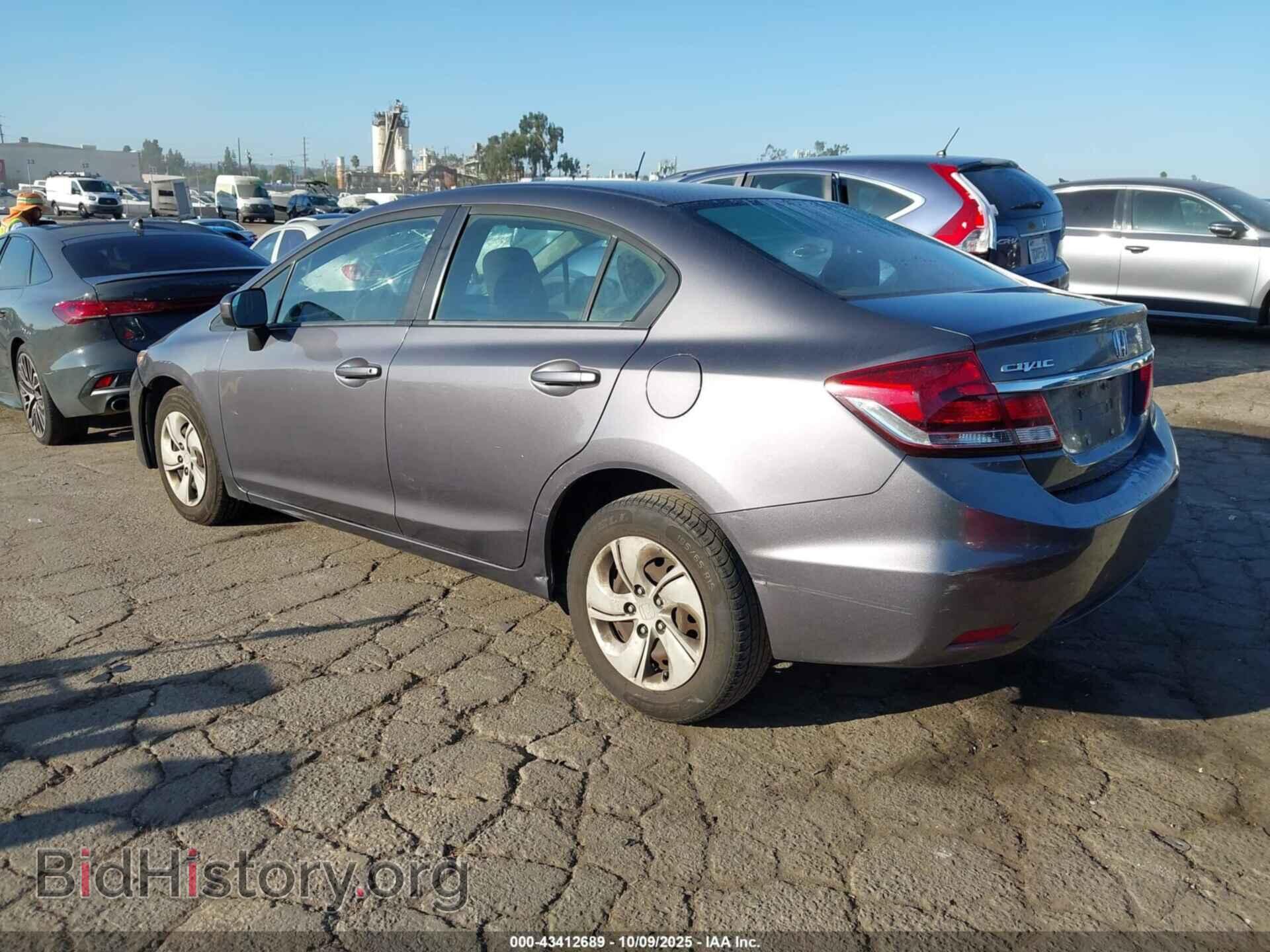 2014 HONDA CIVIC - VIN: 19XFB2F52EE266380 - Фото 3