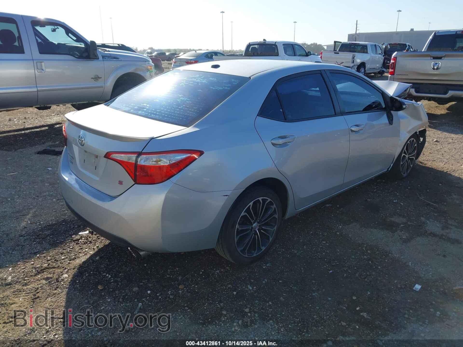 2016 TOYOTA COROLLA - VIN: 5YFBURHE5GP471028 - Фото 4