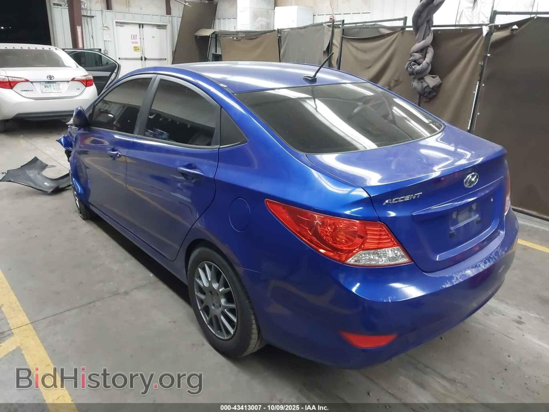 2014 HYUNDAI ACCENT - VIN: KMHCT4AE6EU727970 - Фото 3