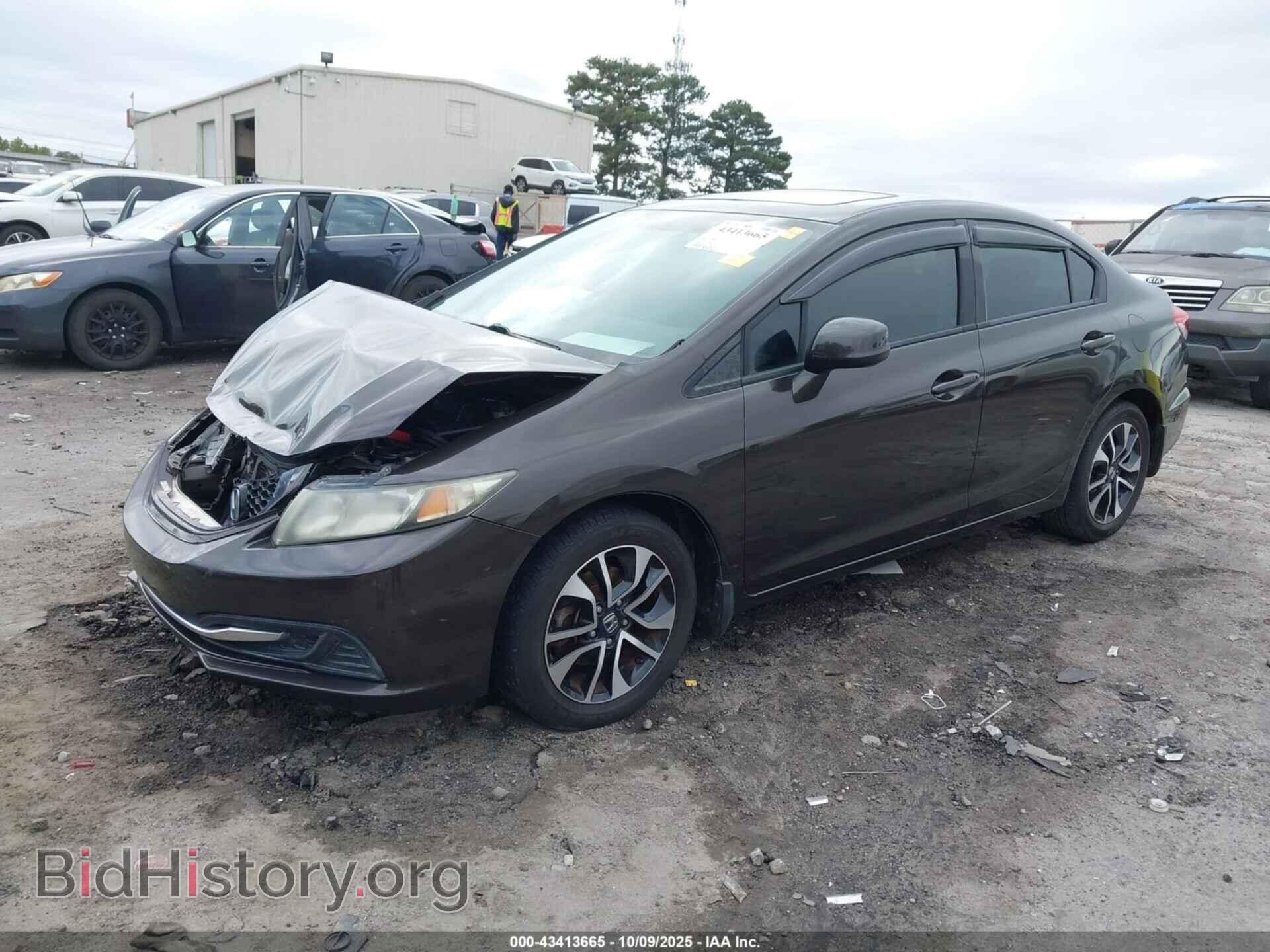 2013 HONDA CIVIC - VIN: 2HGFB2F81DH514083 - Фото 2