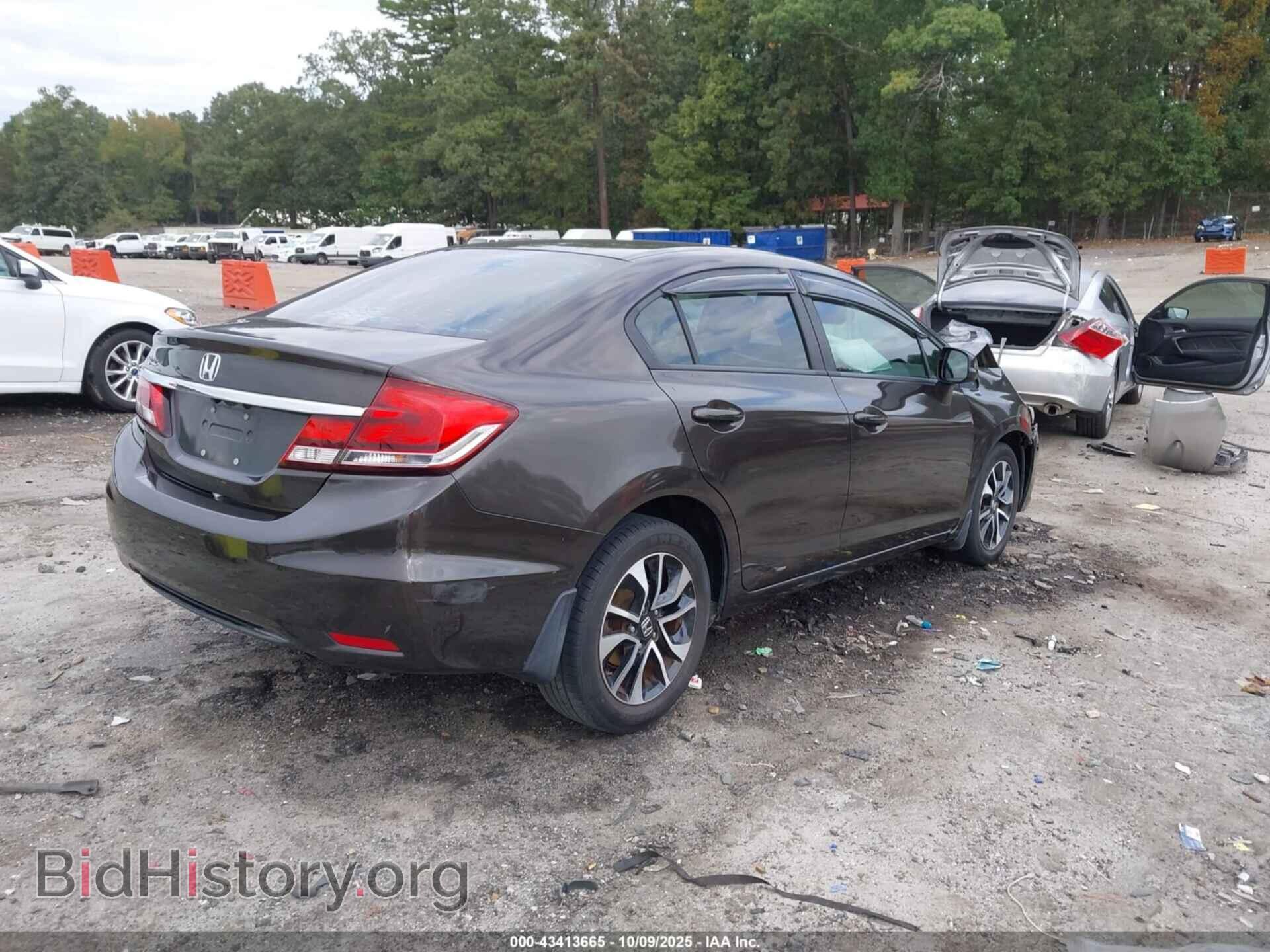 2013 HONDA CIVIC - VIN: 2HGFB2F81DH514083 - Фото 4