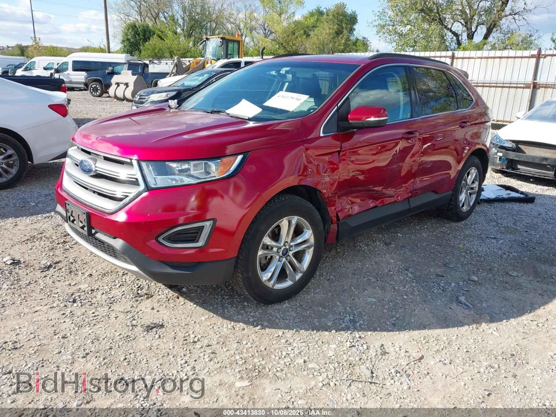 2015 FORD EDGE - VIN: 2FMTK3J85FBB72850 - Фото 2